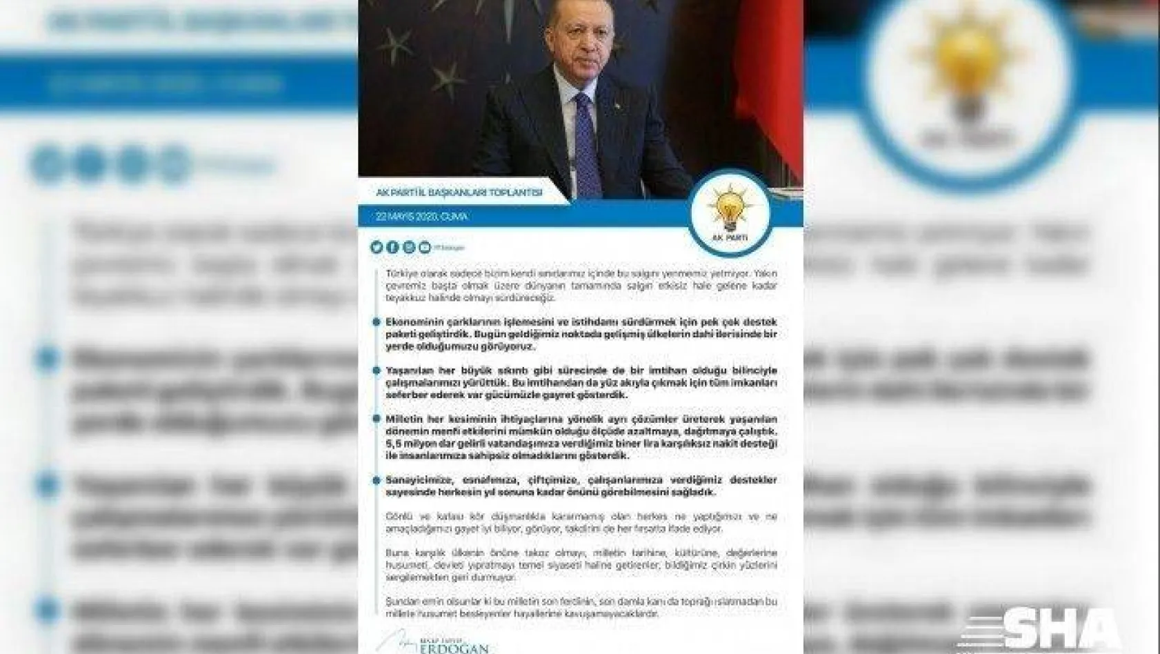 Erdoğan: 'Salgın dünyanın tamamında etkisiz hale gelene kadar teyakkuz halinde olacağız'