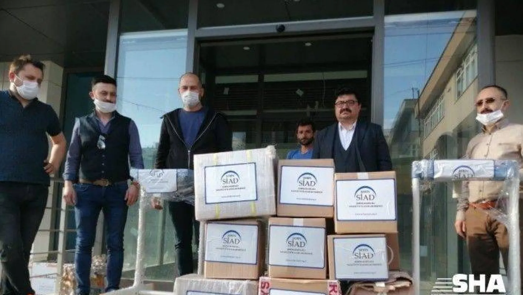İstanbul'dan Şebinkarahisar'a solunum cihazı desteği