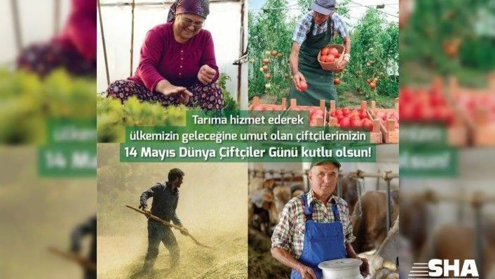 TARSİM: 'Çiftçilerimizin günü kutlu olsun'