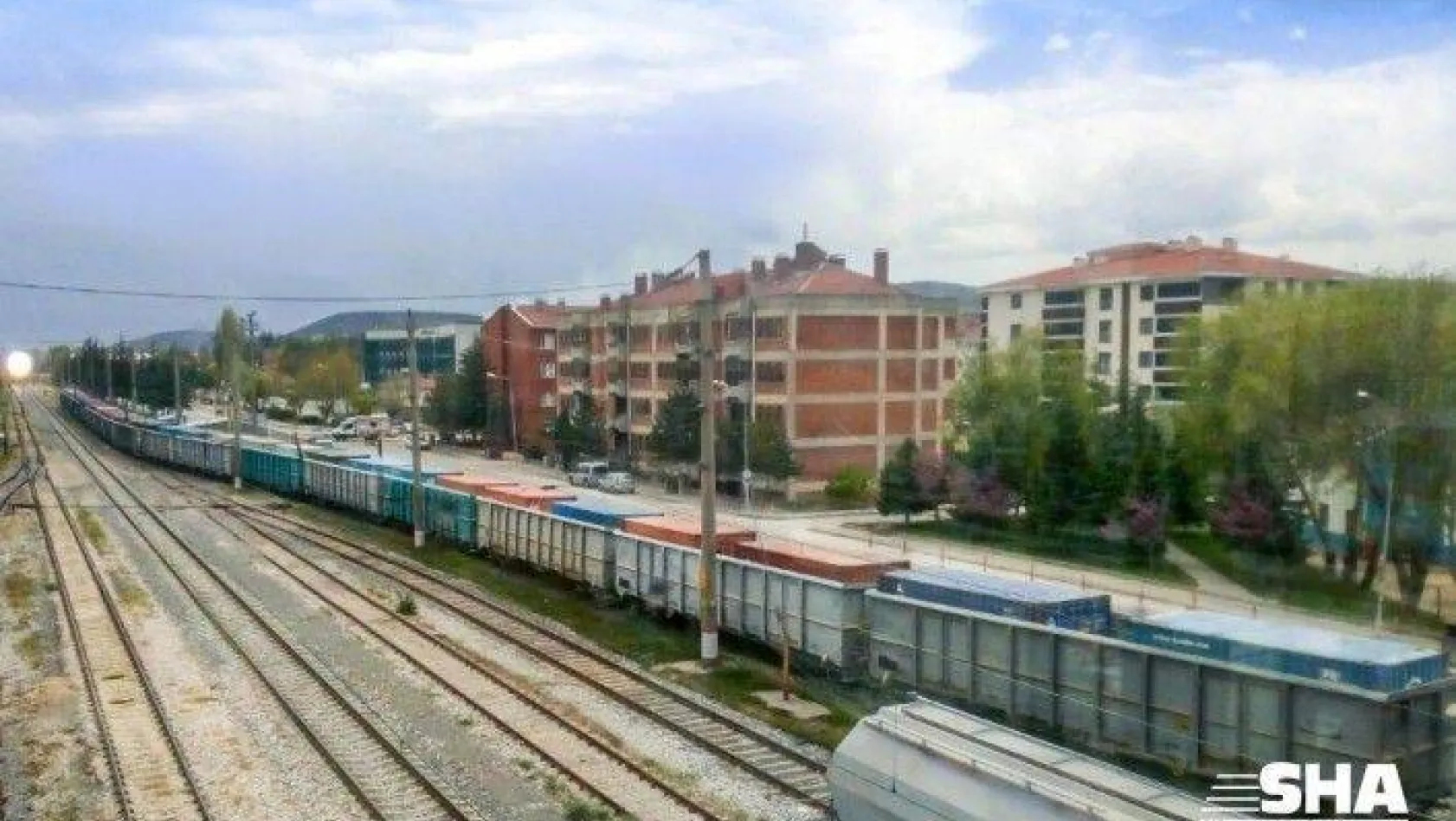 Türkiye'nin tek seferde en uzağa giden en uzun ihracat treni yolda