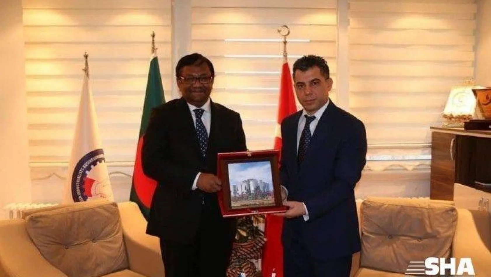 Bangladeş Büyükelçisi Sıddiki'den SANKON'a ziyaret