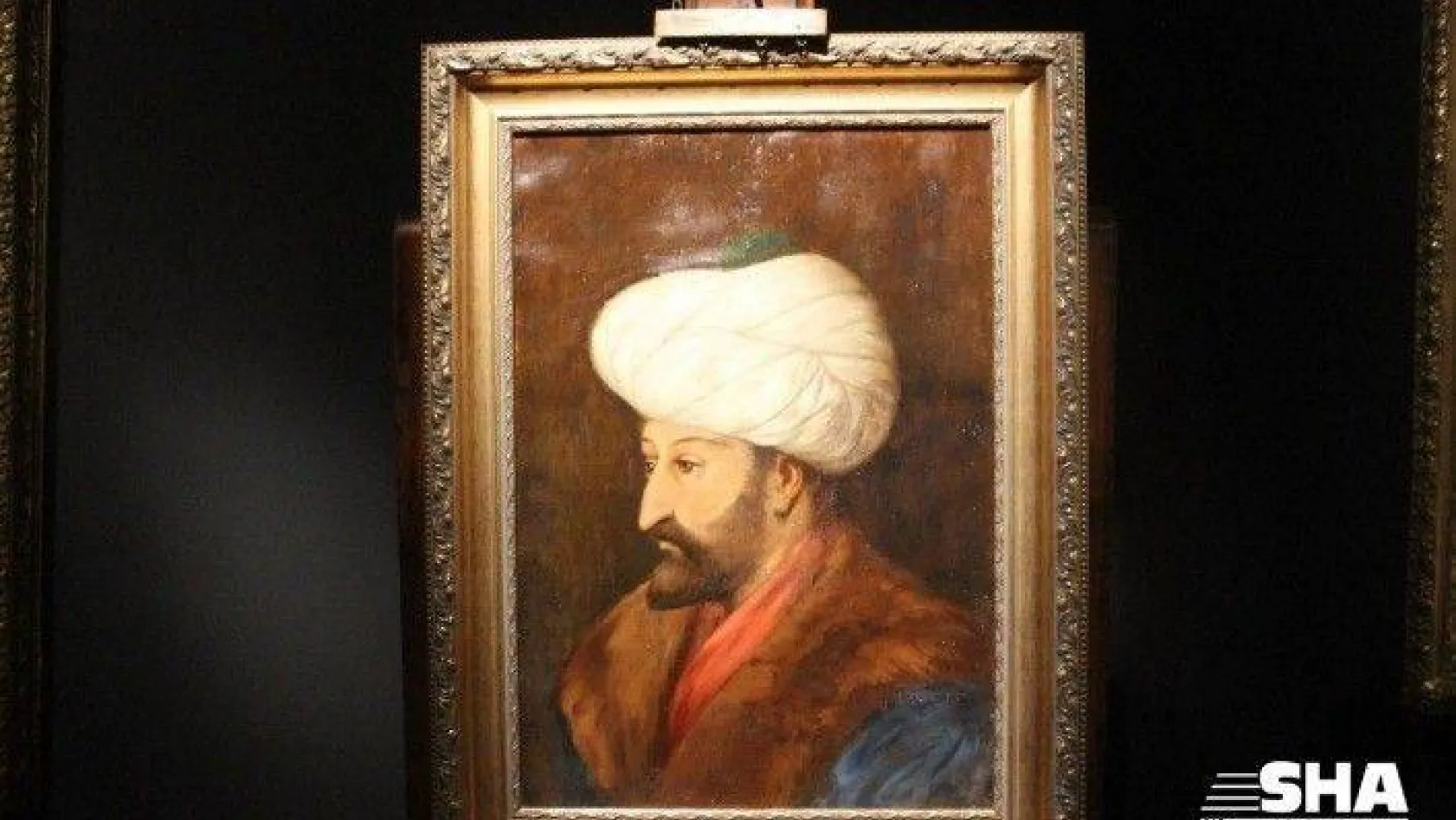 Fatih Sultan Mehmed'in ilk defa sergilenecek portresi tanıtıldı