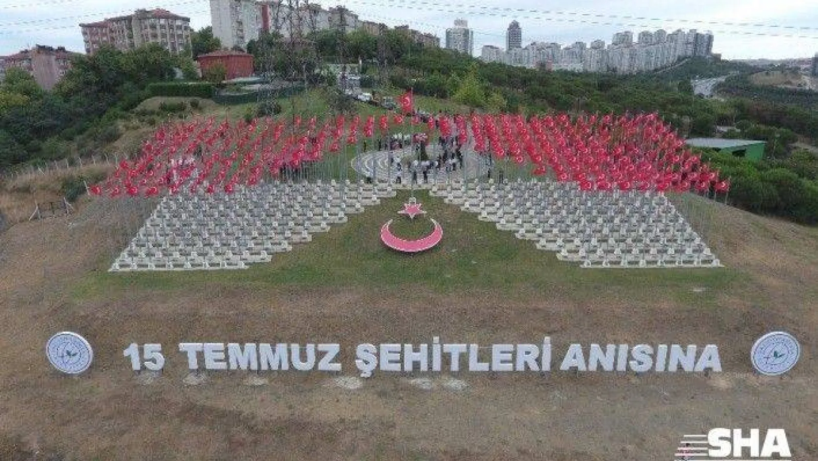 15 Temmuz şehitleri Gaziosmanpaşa'da anıldı