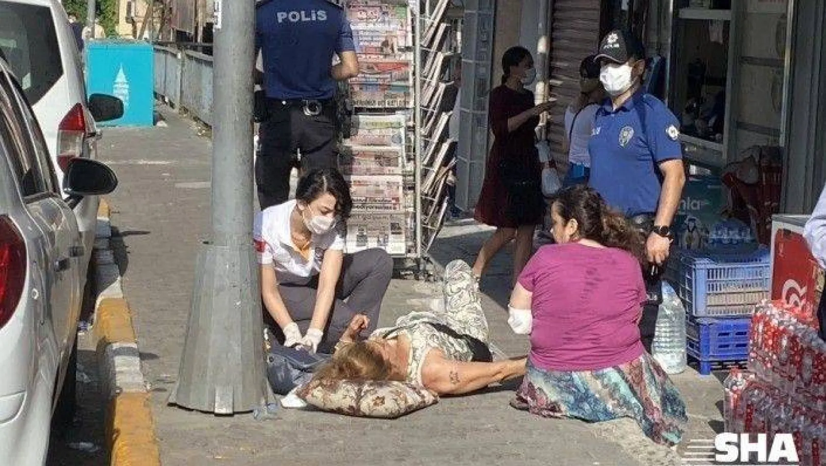 İstanbul'un göbeğinde kadına silahlı saldırı dehşeti