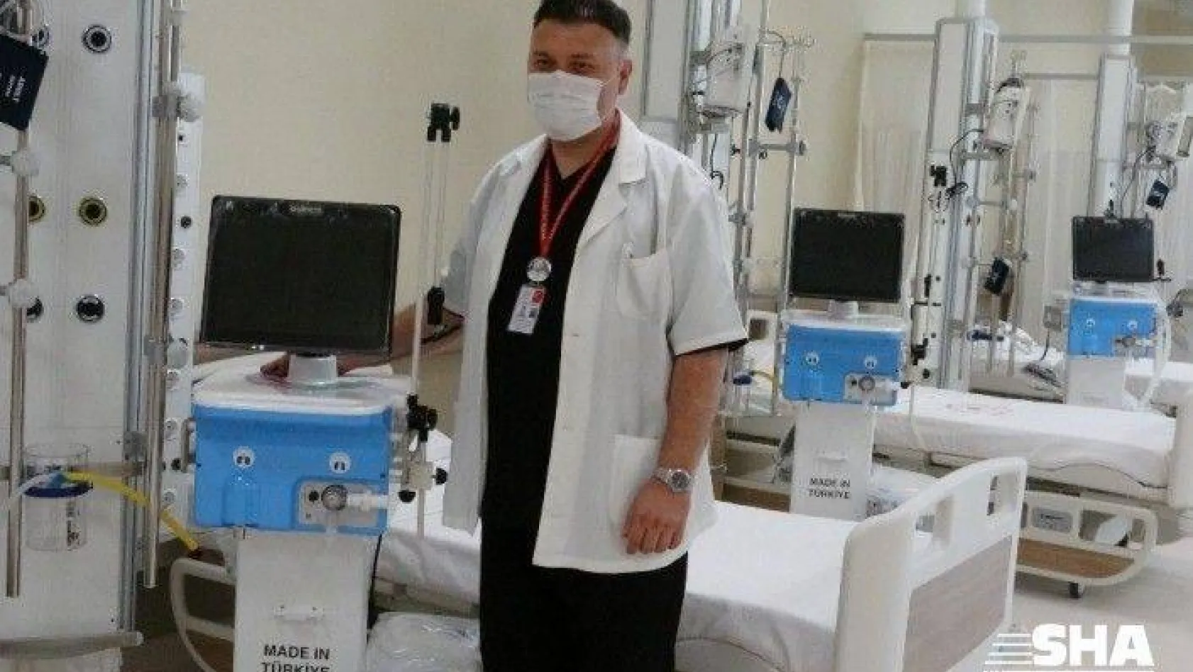 (Özel) Yerli solunum cihazları Kartal Dr. Lütfi Kırdar Şehir Hastanesi'nde kullanılmaya başlanacak
