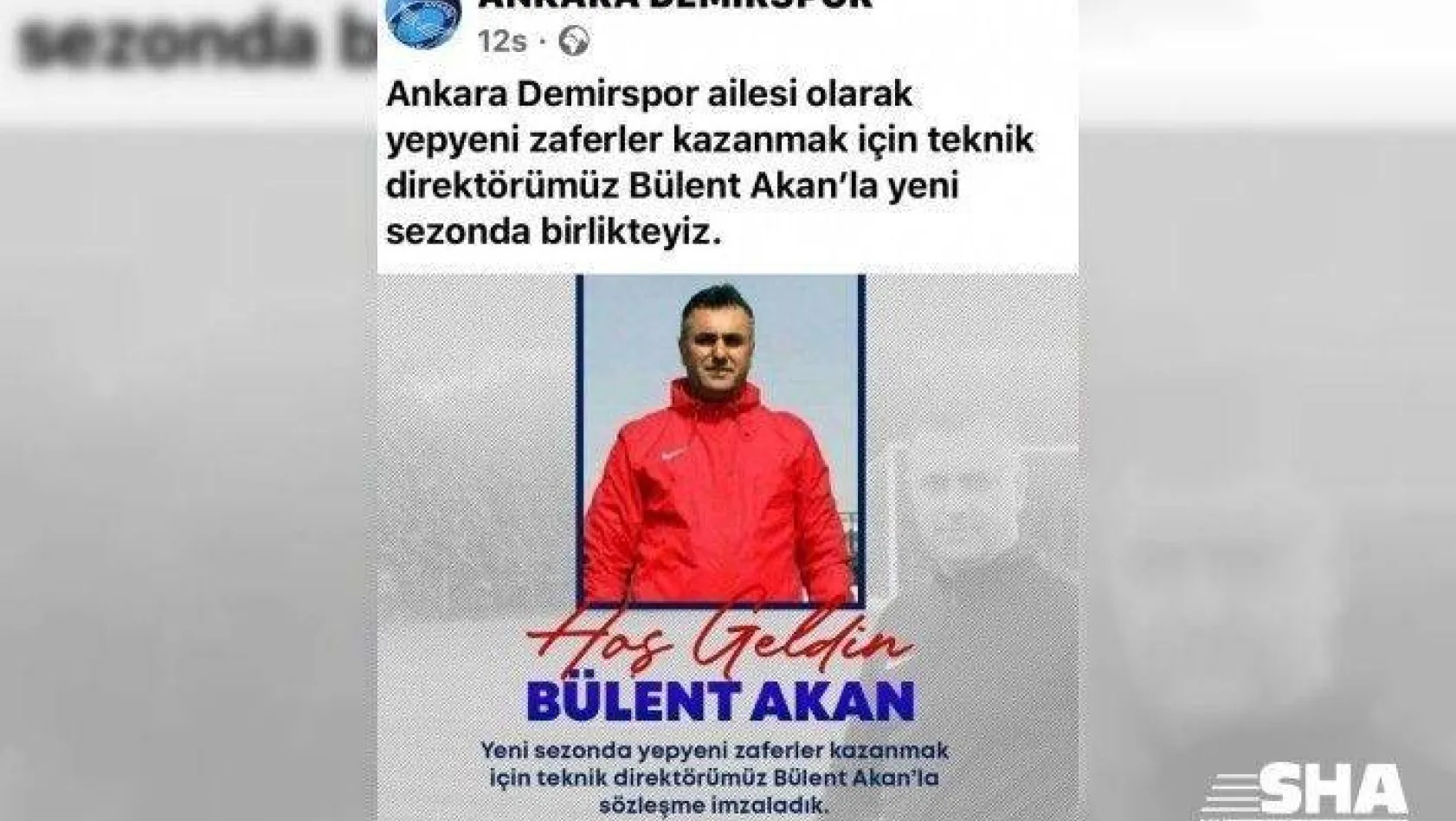 Ankara Demirspor'da Bülent Akan dönemi
