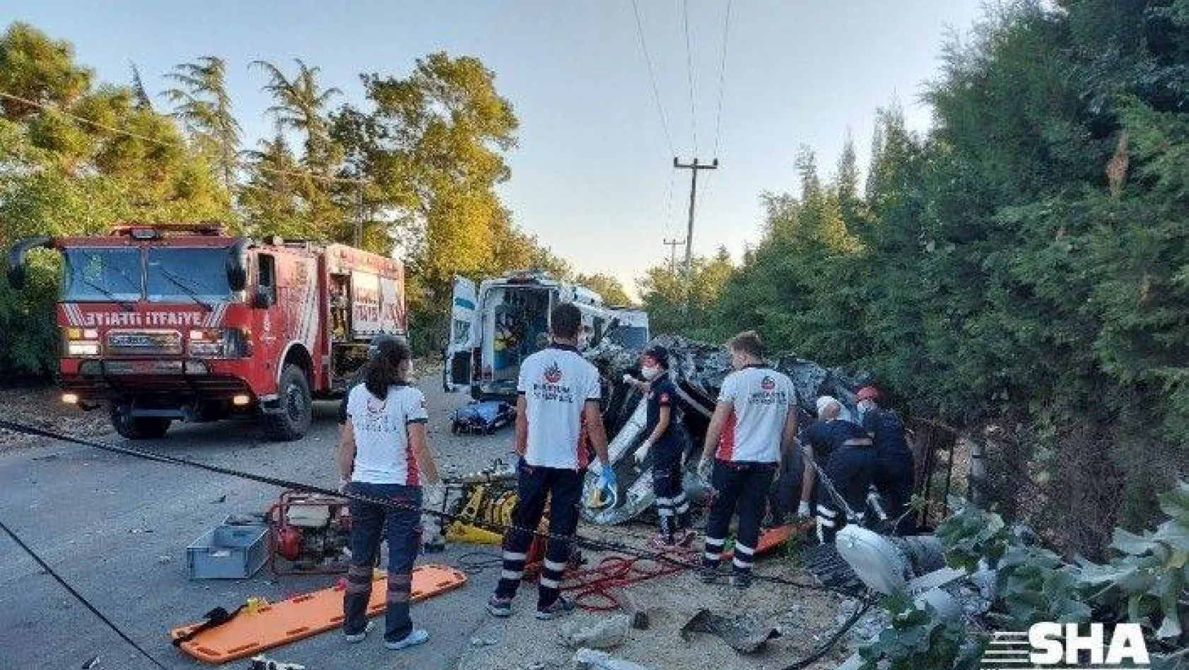 Silivri'de feci kaza: 4 yaralı