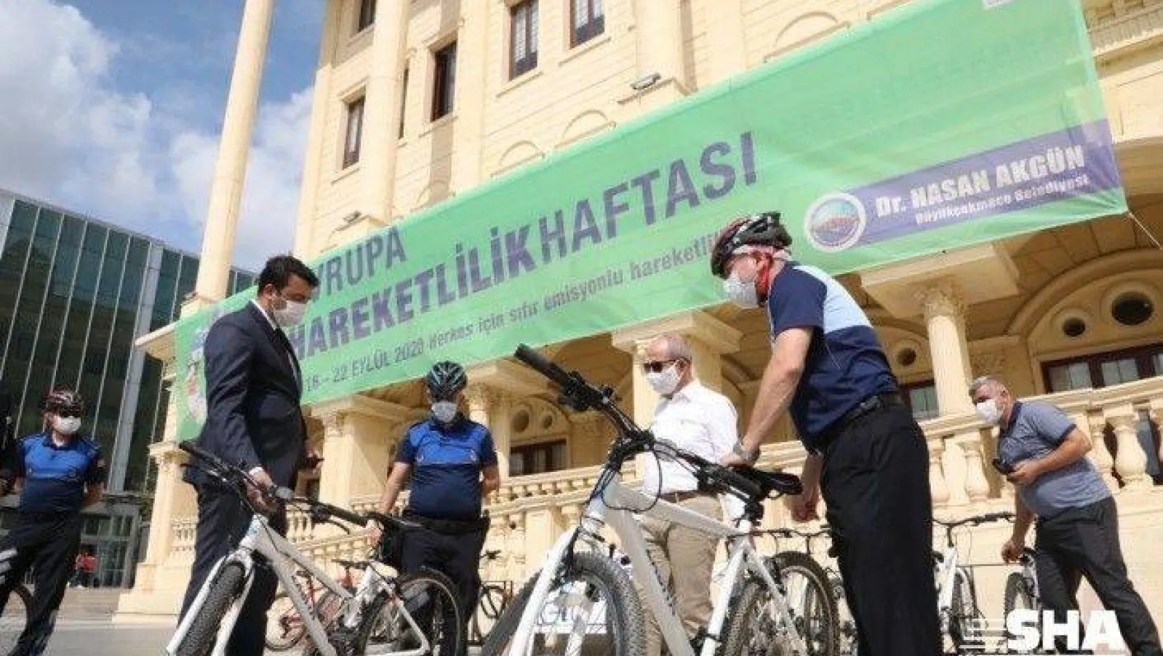 Büyükçekmece'de belediye personeline bisiklete binme zorunluluğu