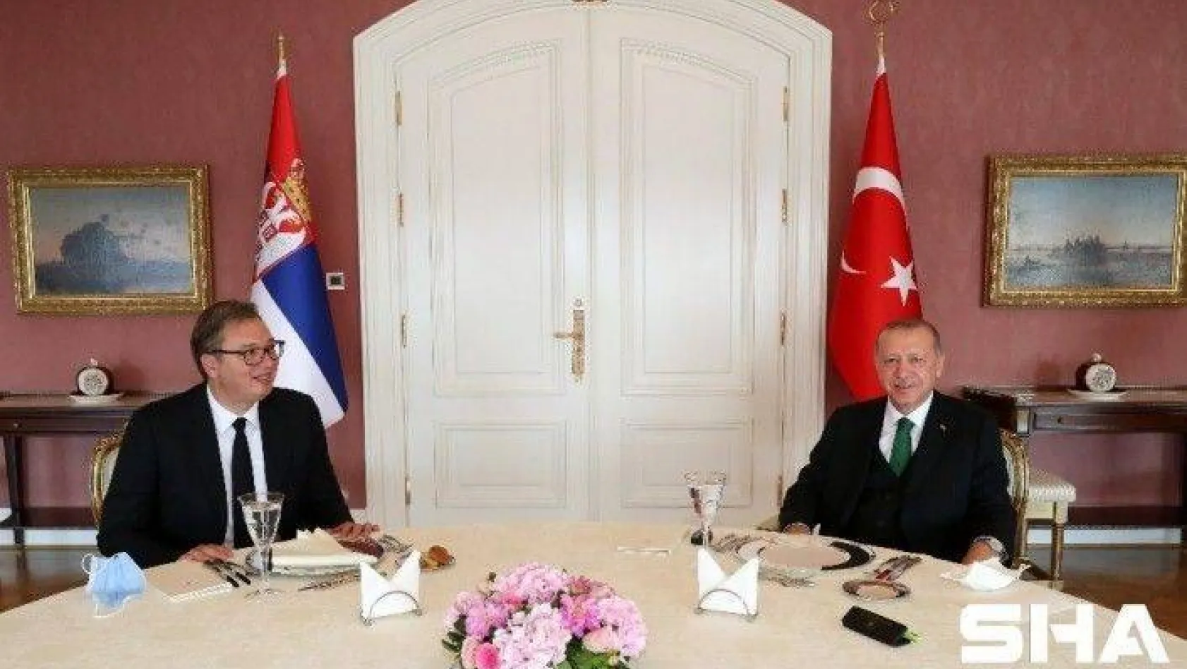 Cumhurbaşkanı Erdoğan, Sırbistan Cumhurbaşkanını kabul etti