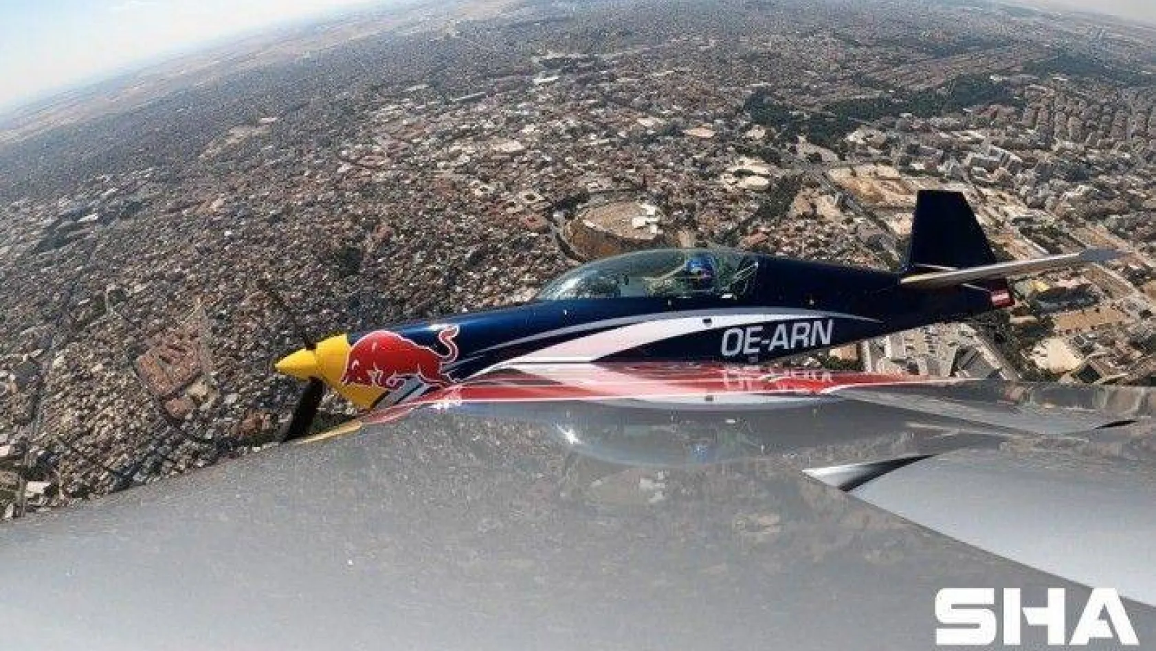 Gaziantep'ten Red Bull Sky Tour geçti