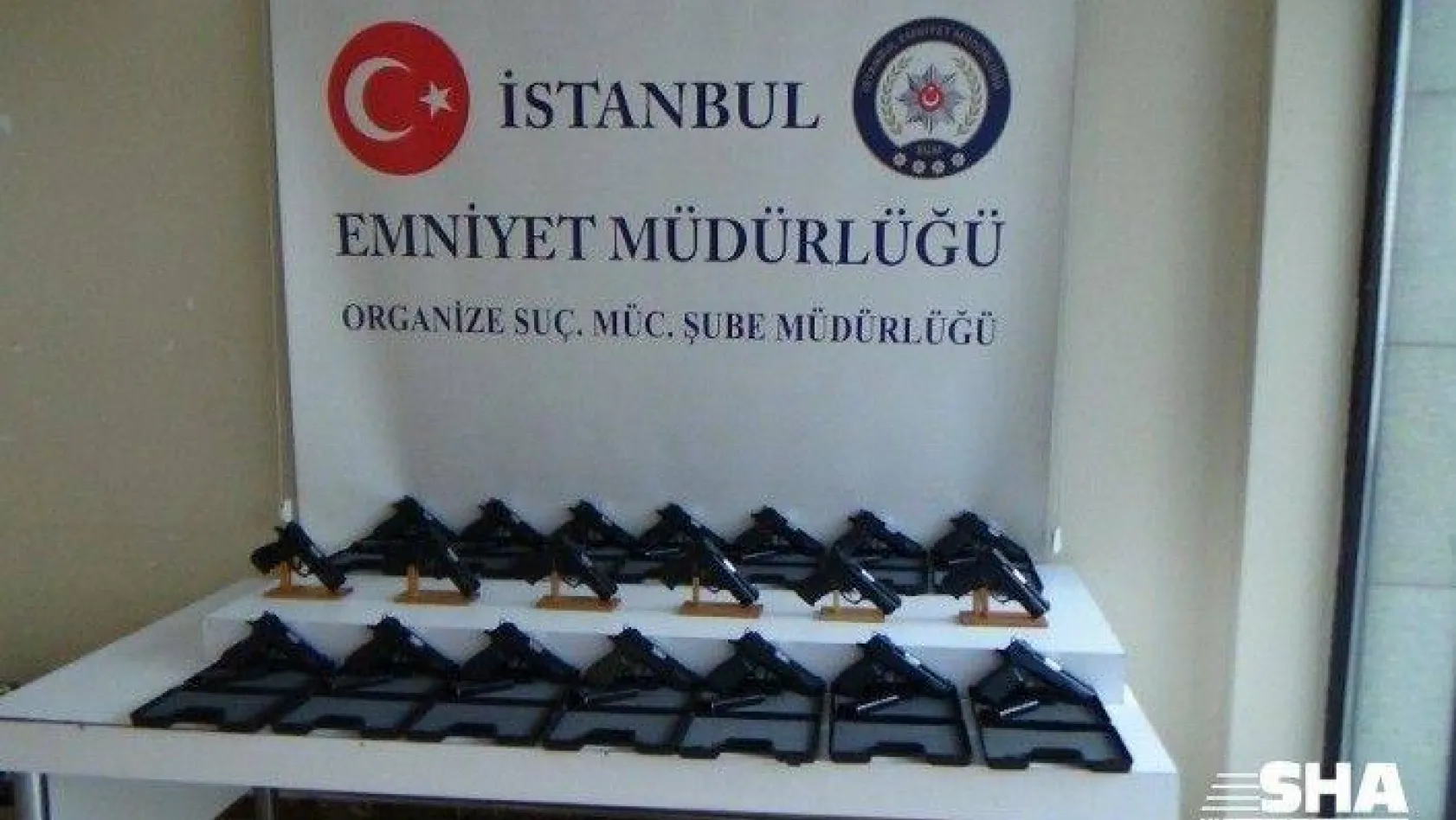 İstanbul'da silah kaçakçılığı operasyonu