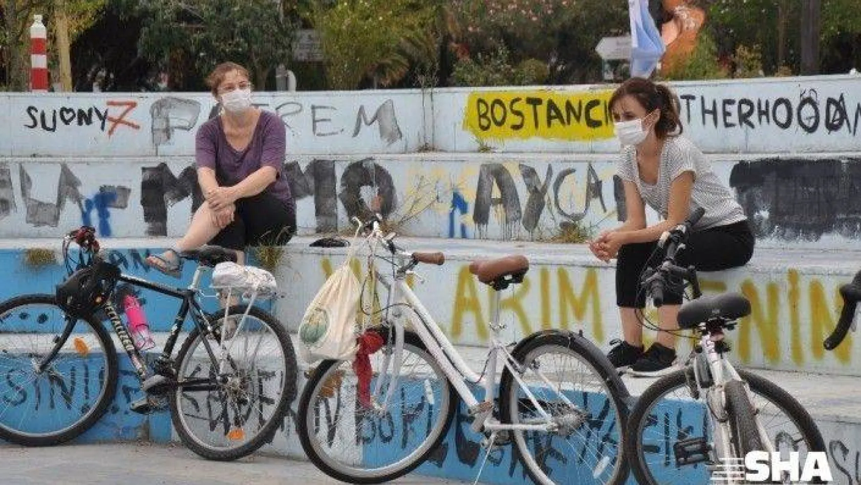 İstanbul'da ulaşımda korona virüsüne karşı gönüllü bisiklet elçileri