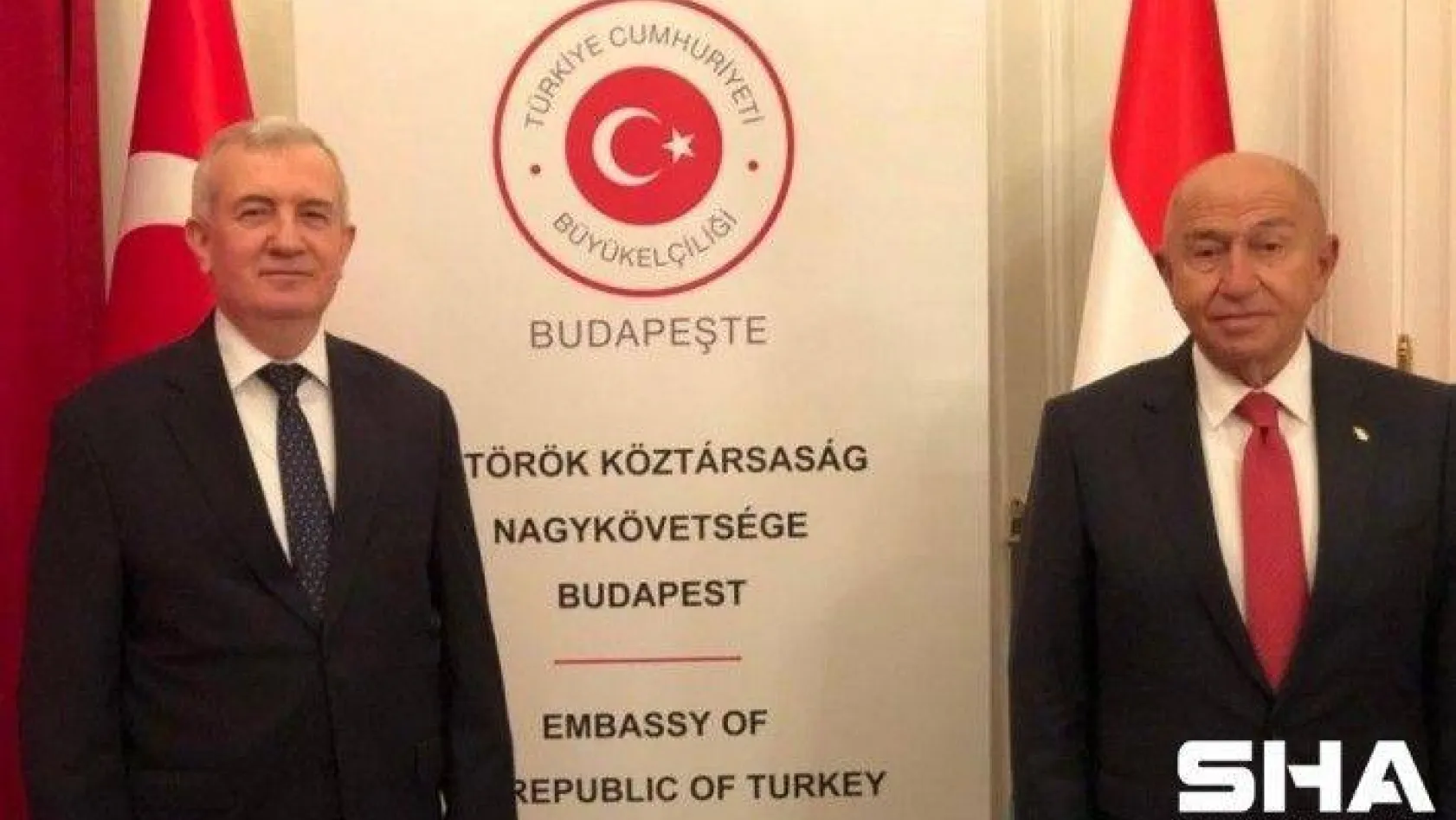 Nihat Özdemir'den Budapeşte Büyükelçisi Oktay'a ziyaret