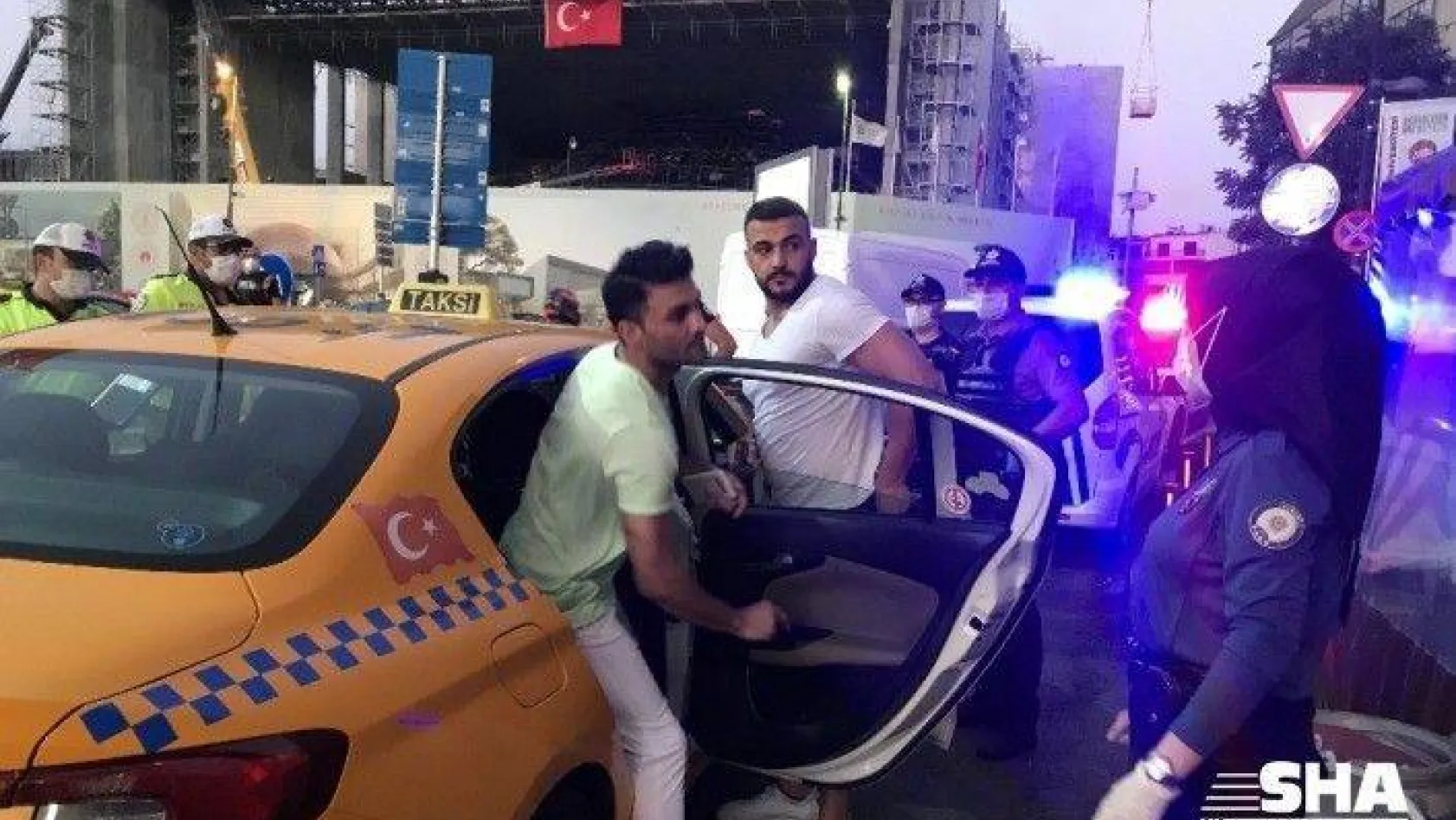 Taksim'de huzur uygulaması, adeta kuş uçurtulmadı