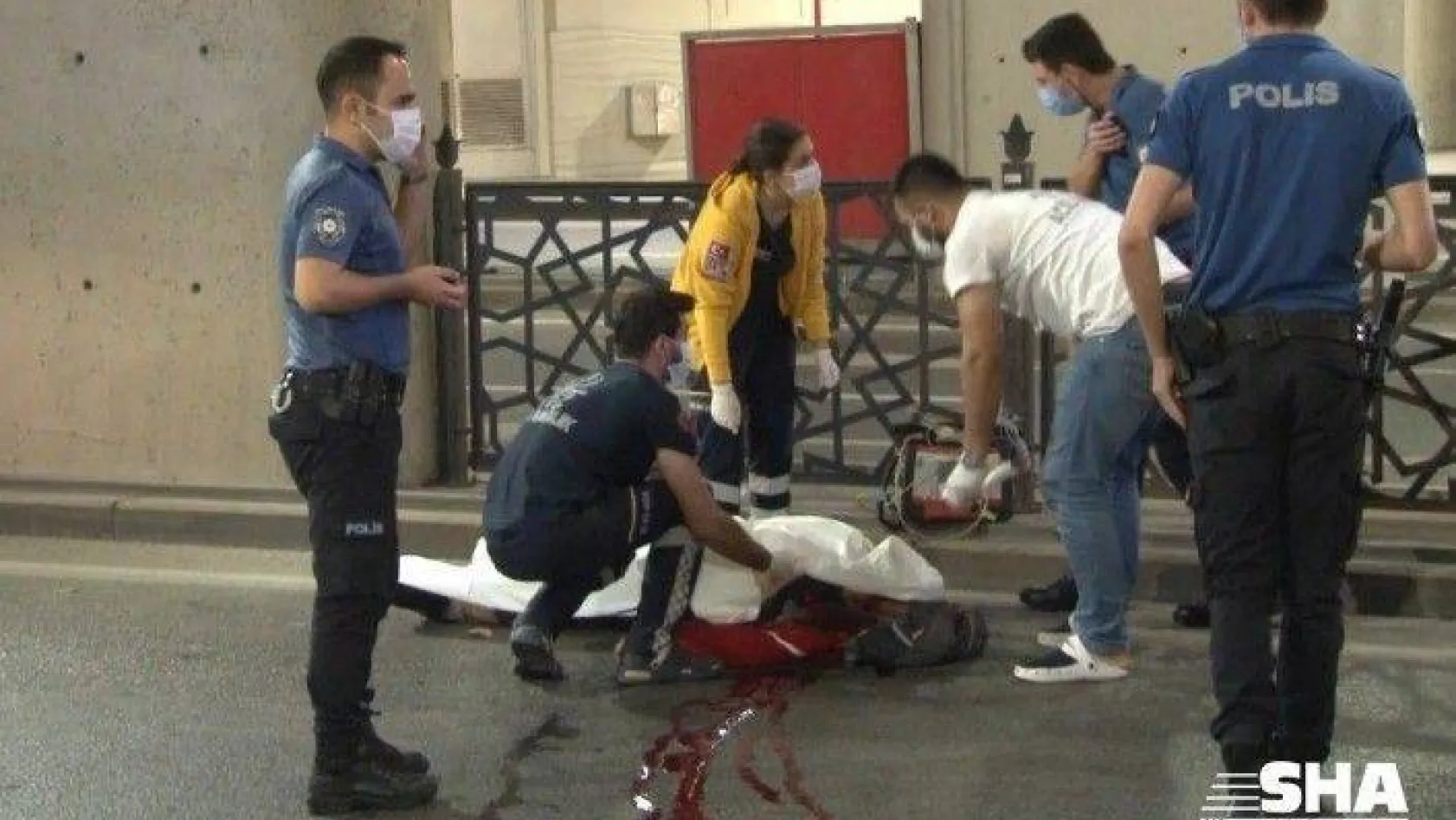 Taksim'de motosiklet kazasında 1 kişi hayatını kaybetti