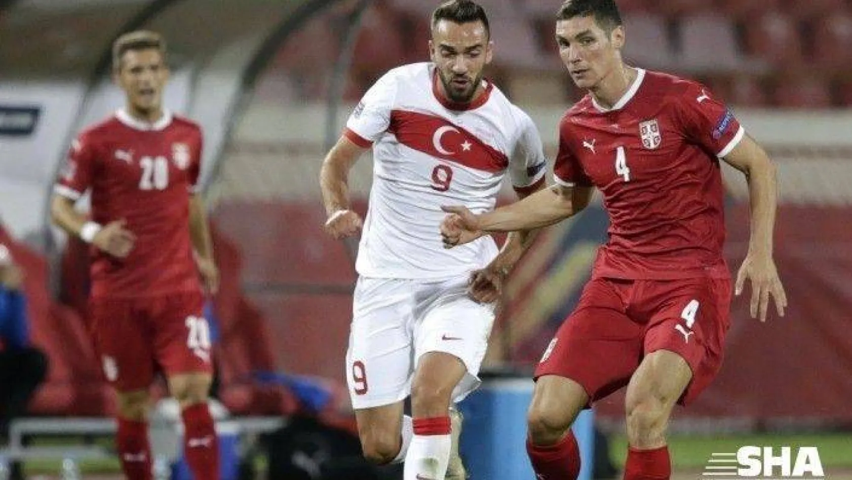 UEFA Uluslar Ligi: Sırbistan: 0 - Türkiye: 0 (İlk yarı)