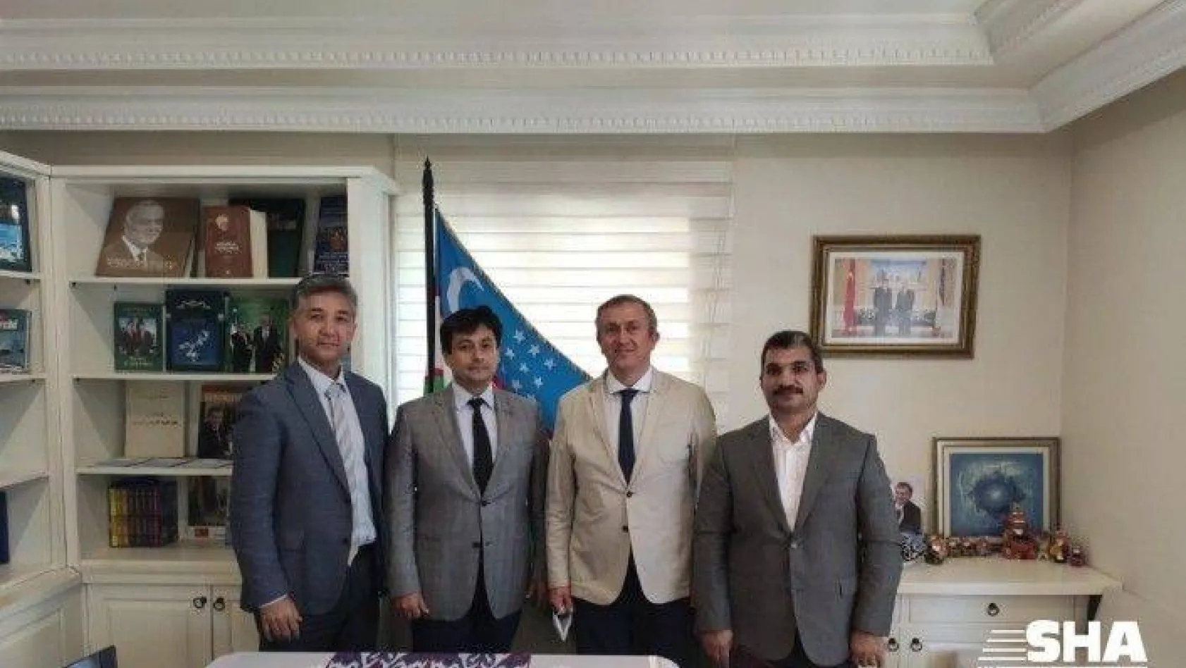 Üniversiteden Özbekistan konsolosluğuna ziyaret