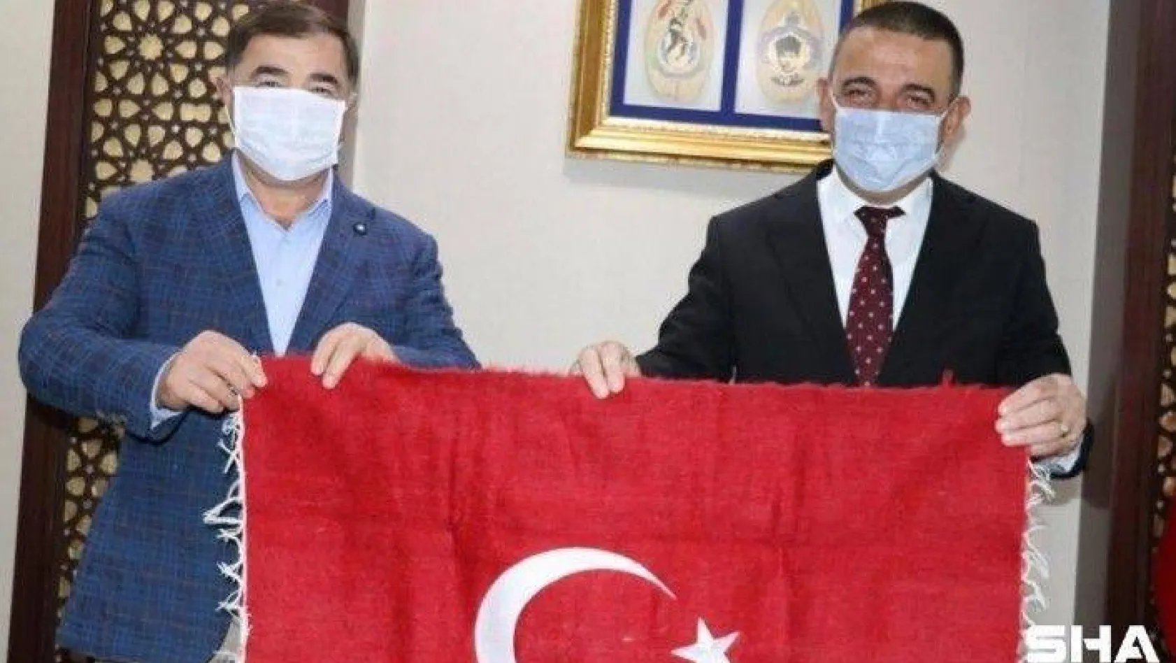 Başkan Musa Aydın'dan, Siirt Valisi Hacıbektaşoğlu'na ziyaret