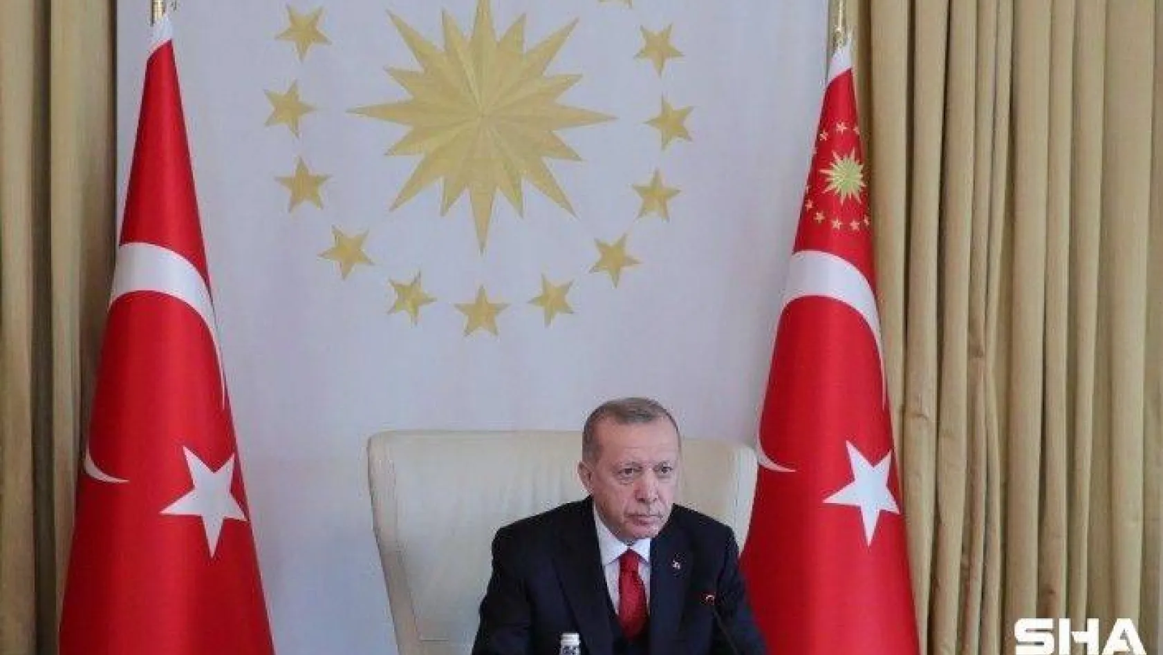 Cumhurbaşkanı Erdoğan: '30 yıldır adeta kangrene dönmüş bu meselenin çözümü işgalin son bulmasıdır'