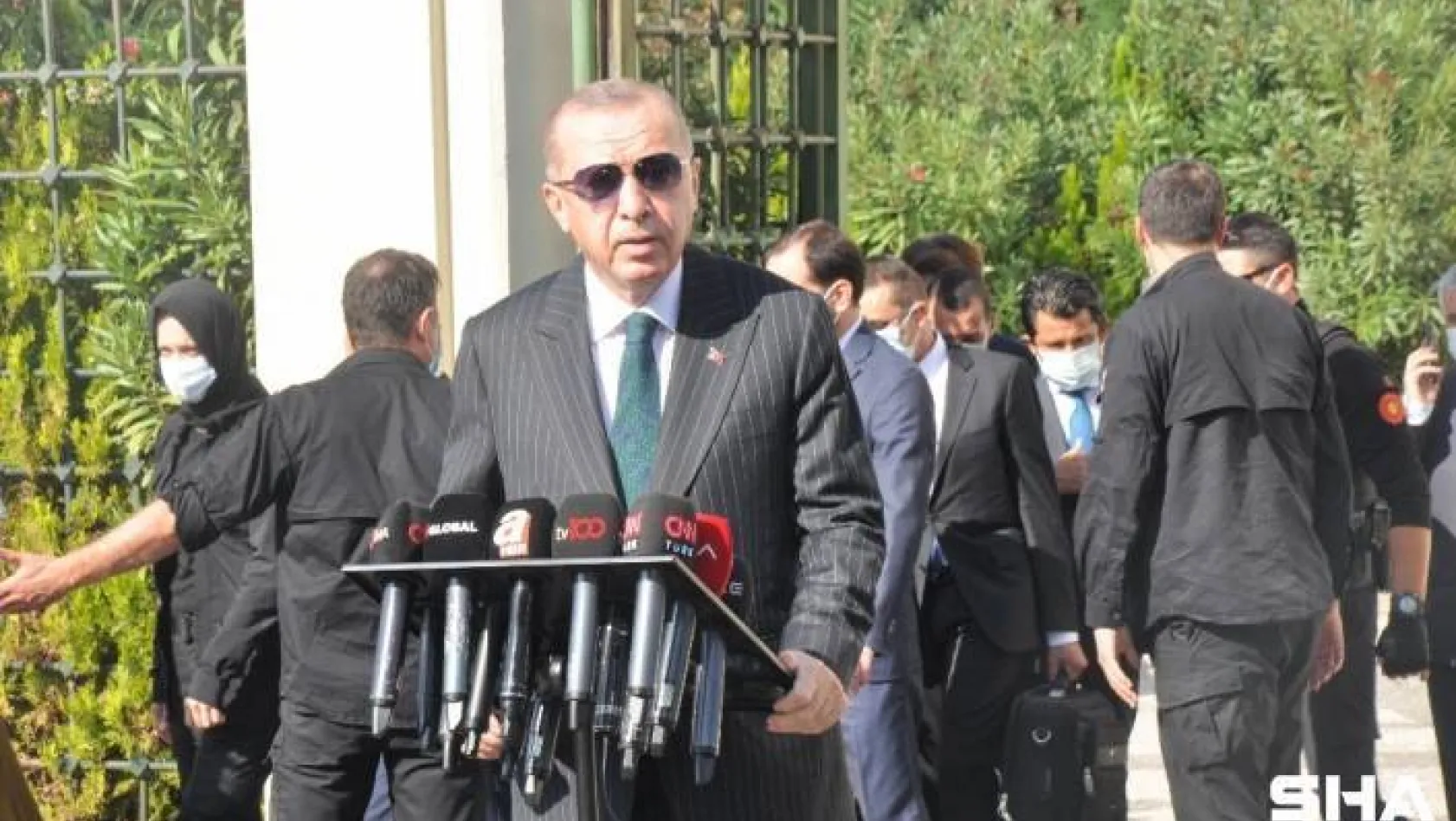 Cumhurbaşkanı Recep Tayyip Erdoğan &quotS-400 testi yapıldı doğrudur, halen yapılıyor. Amerika'nın bu yaklaşımı kesinlikle bizi bağlamaz"