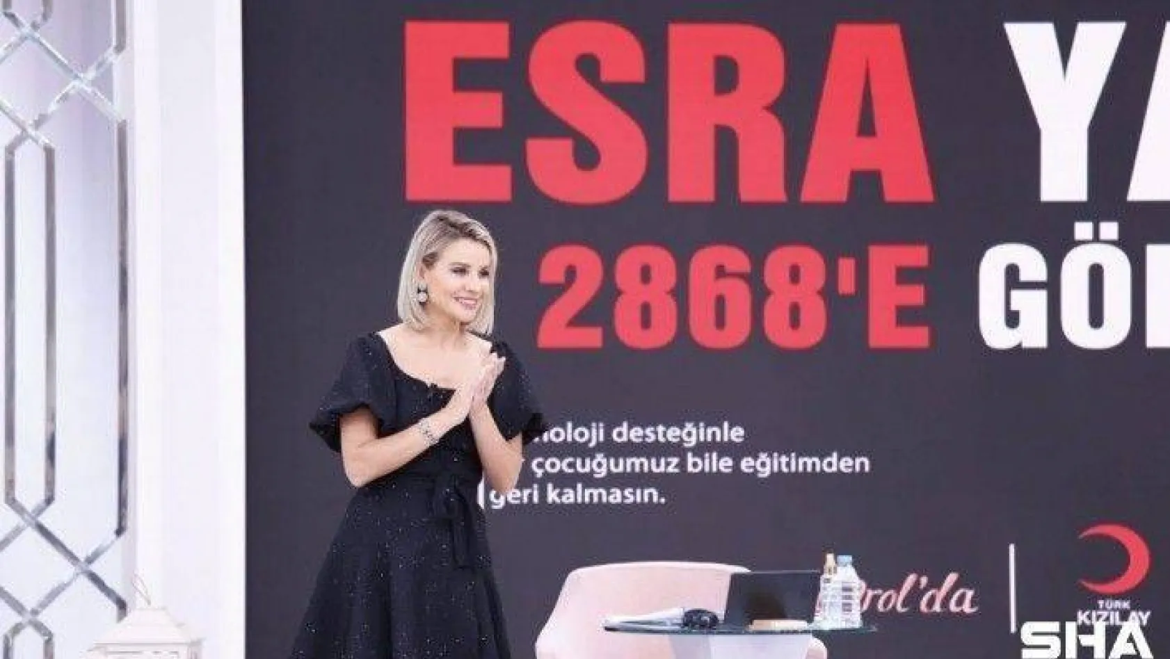 Esra Erol, Türk Kızılayı ile birlikte 'Uzaktan eğitime yakın destek' projesini başlattı