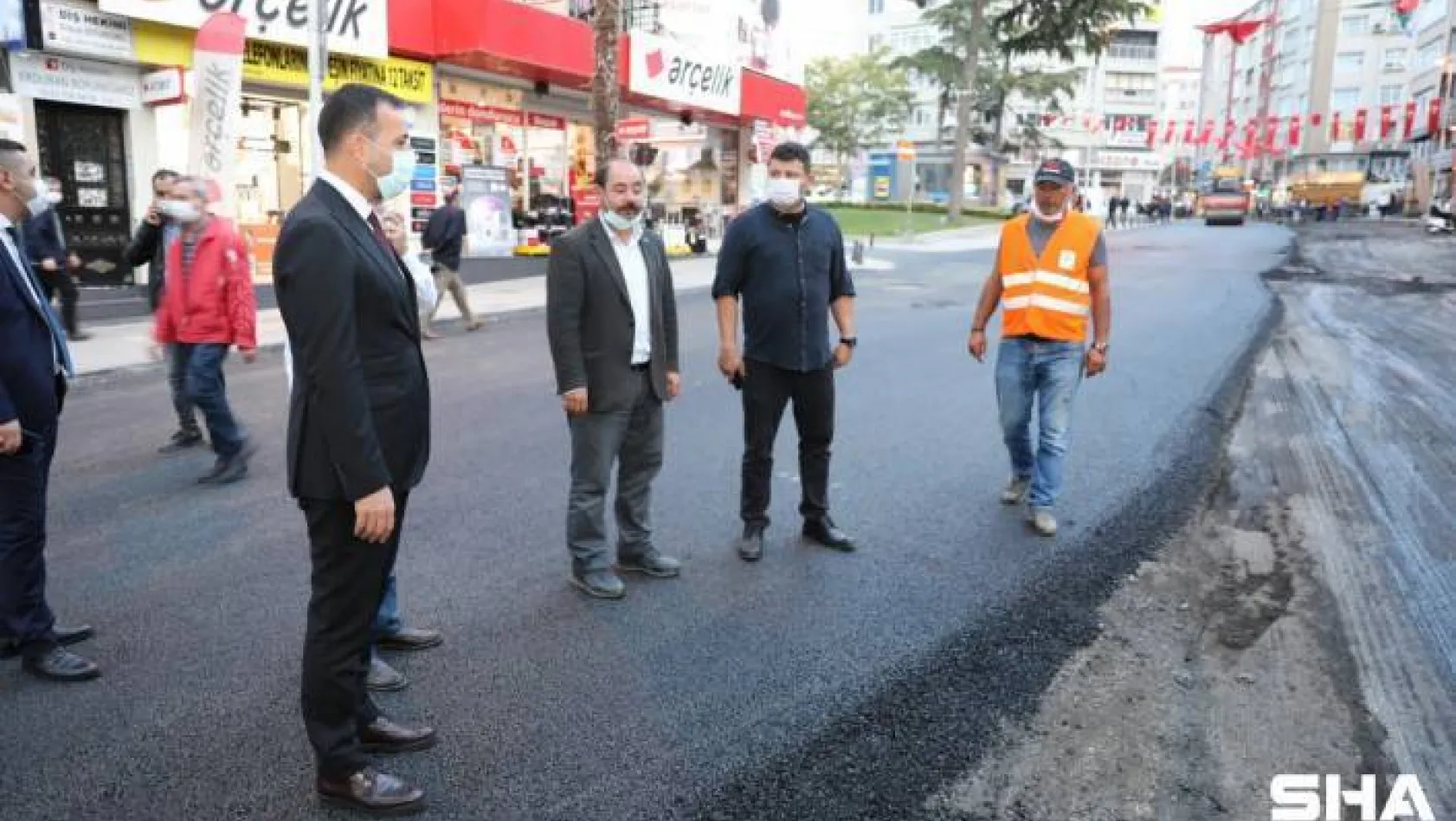 Hacı Pervane Caddesi Baştan Sona Yenilendi