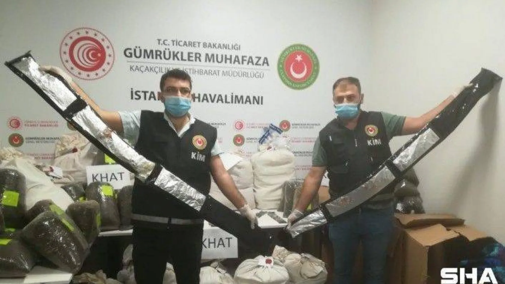 İstanbul Havalimanı'nda 420 kg uyuşturucu yakalandı