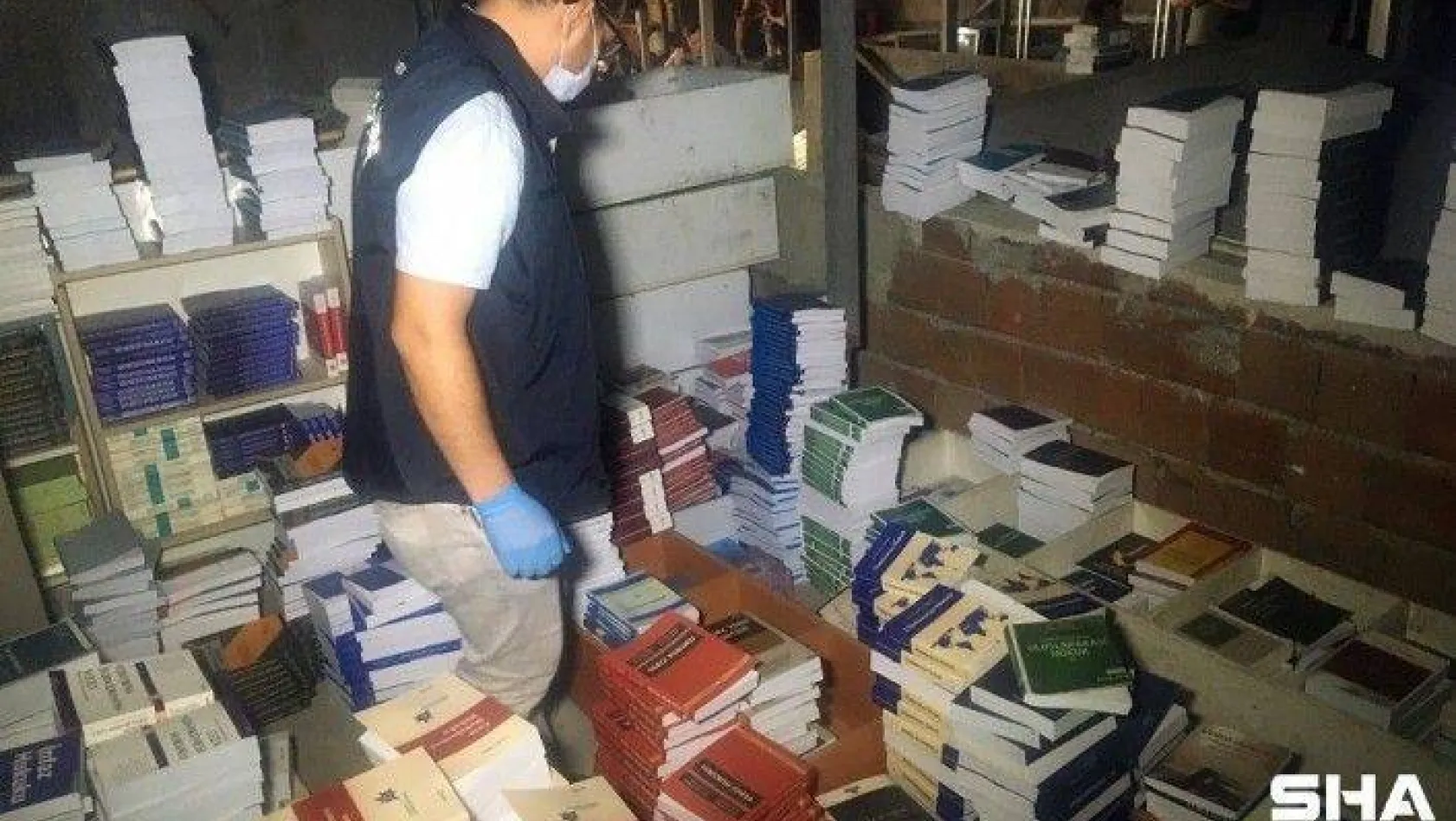 İstanbul'da dev korsan kitap operasyonu