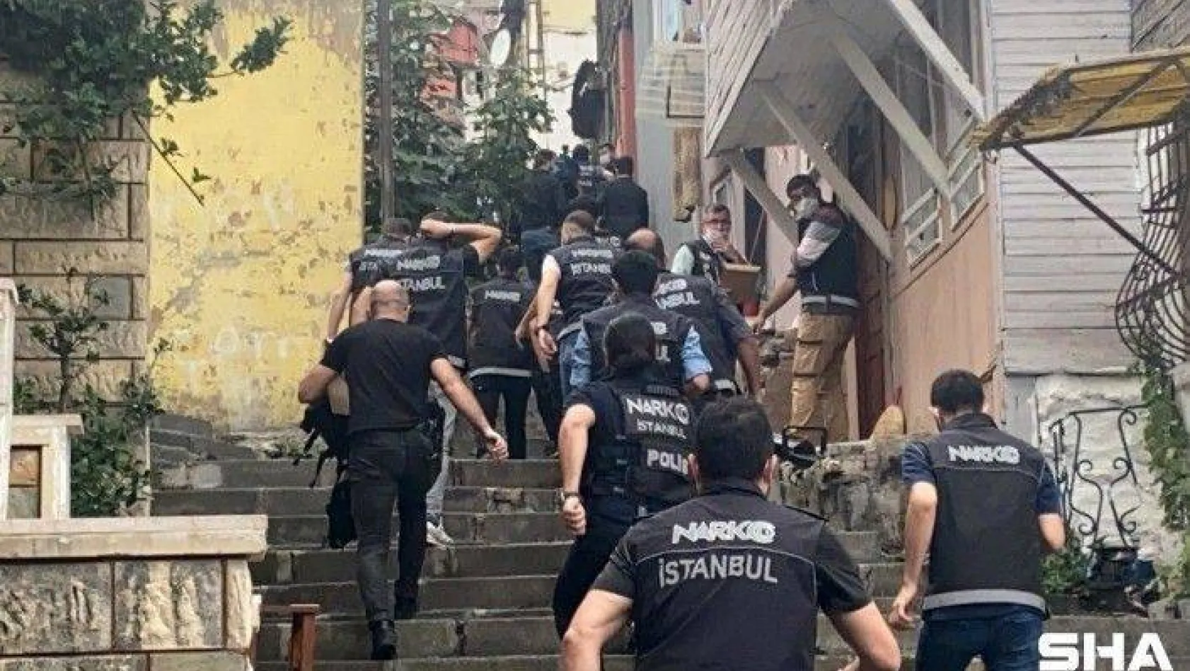 İstanbul'da özel harekat destekli dev narkotik operasyonu