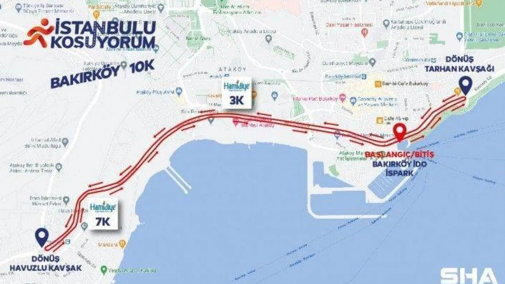 'İstanbul'u Koşuyorum' Bakırköy etabında 400 İstanbullu yarışacak