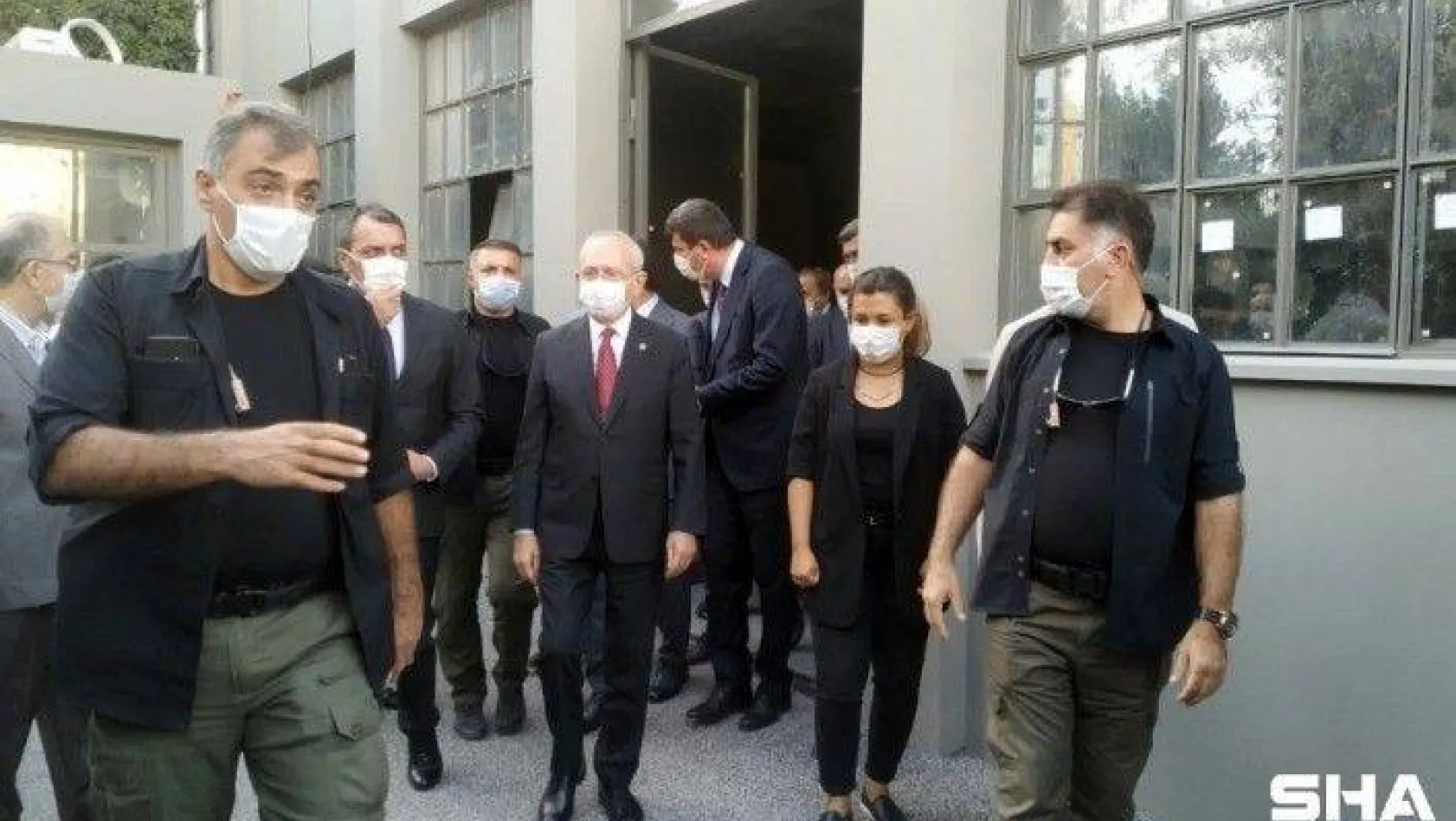 Kılıçdaroğlu Kadıköy Gazhane'de incelemelerde bulundu