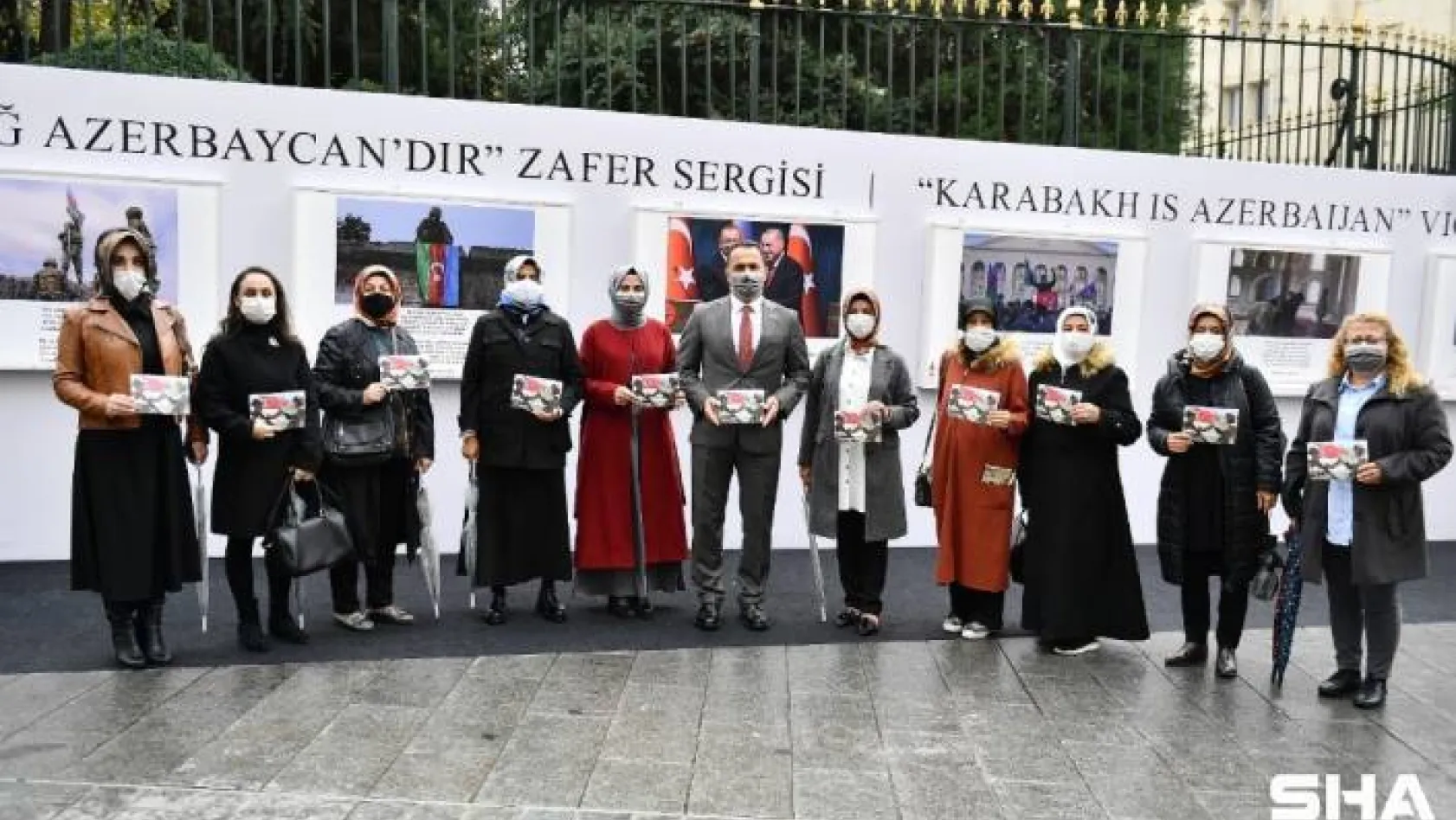 Beyoğlu'nda 'Karabağ Azerbaycan'dır Zafer Sergisi' açıldı