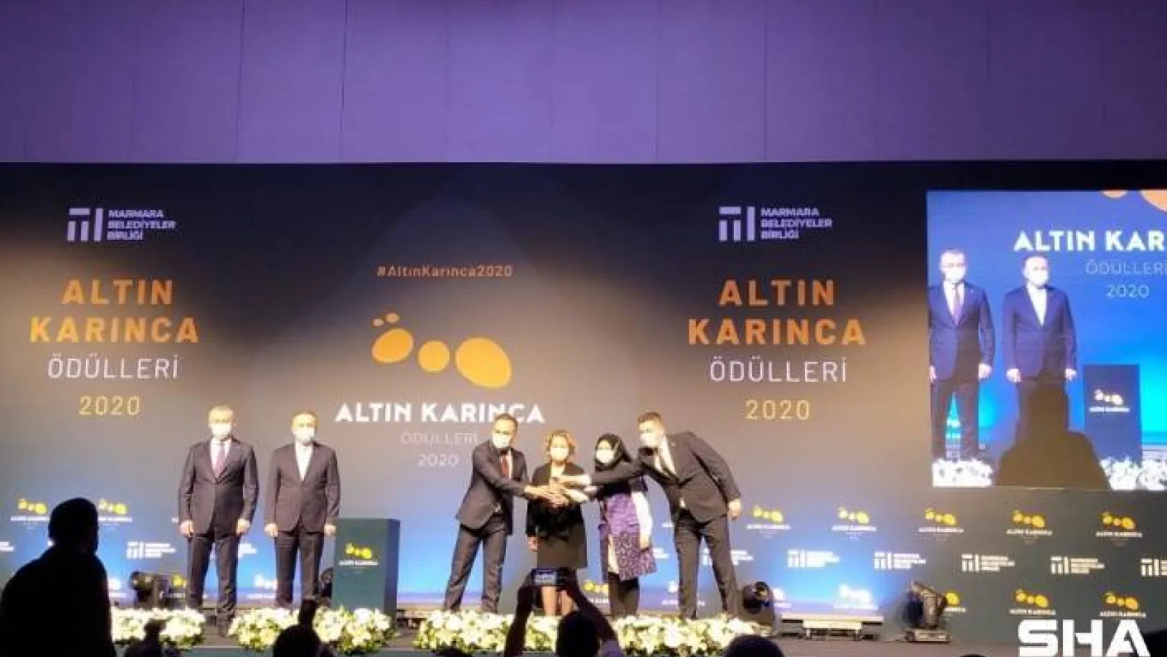 Bolu Belediyesi'ne Altın Karınca Ödülü