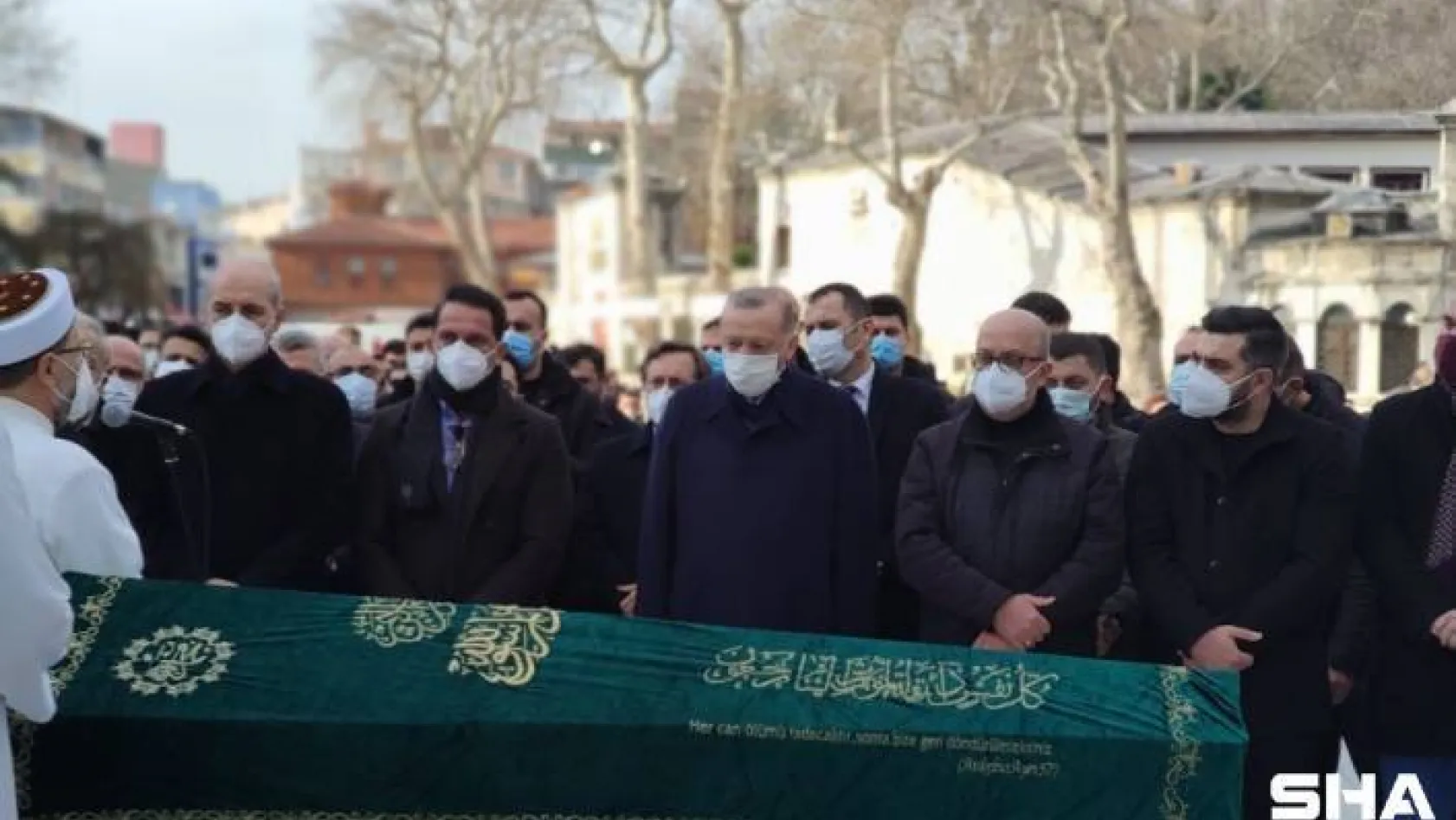 Cumhurbaşkanı Erdoğan, Yavuz Bahadıroğlu'nun cenaze namazına katıldı