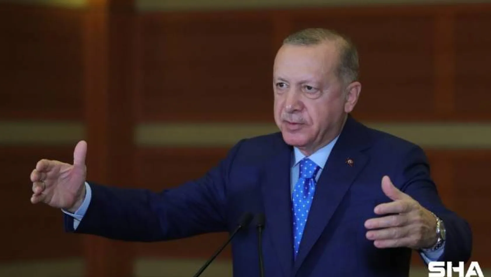 Cumhurbaşkanı Recep Tayyip Erdoğan: 'CHP'nin ifa ettiği görev HDP ve İYİ Parti ittifakını dengede tutmak'
