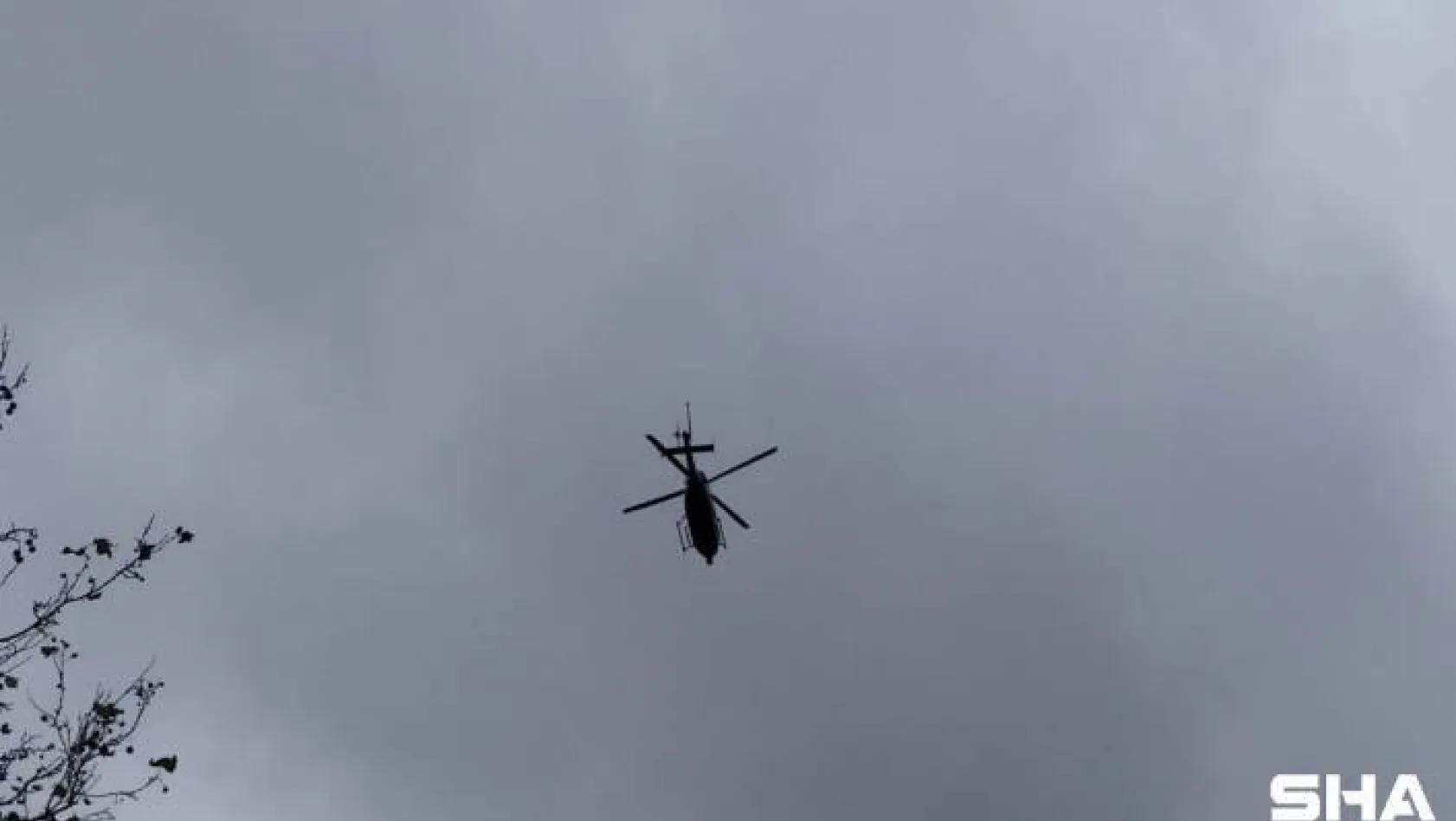 İstanbul genelinde helikopter destekli asayiş uygulaması