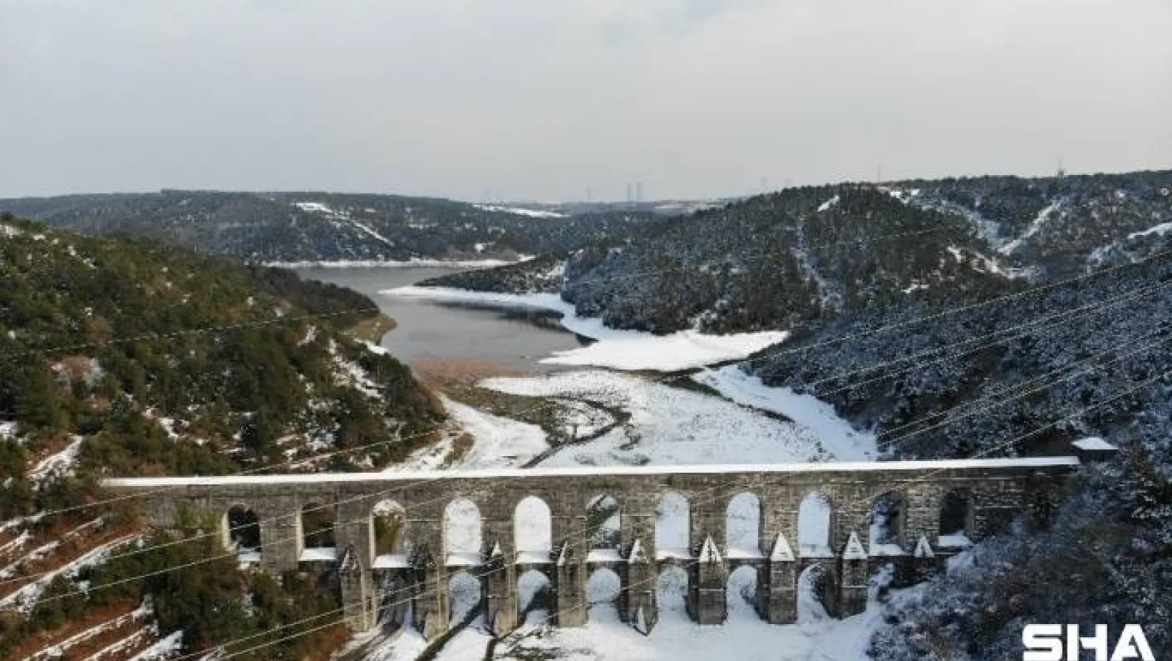 İstanbul'da kar yağışı barajları beslemeye devam ediyor
