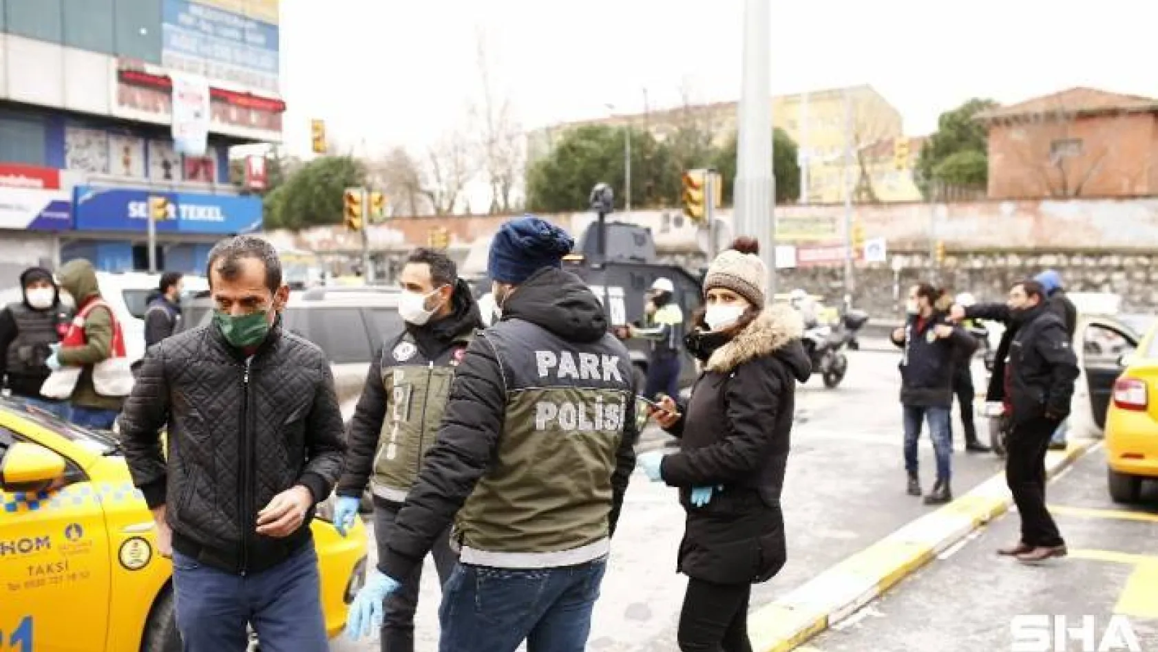 Okmeydanı'nda özel harekat polisli dev asayiş denetimi