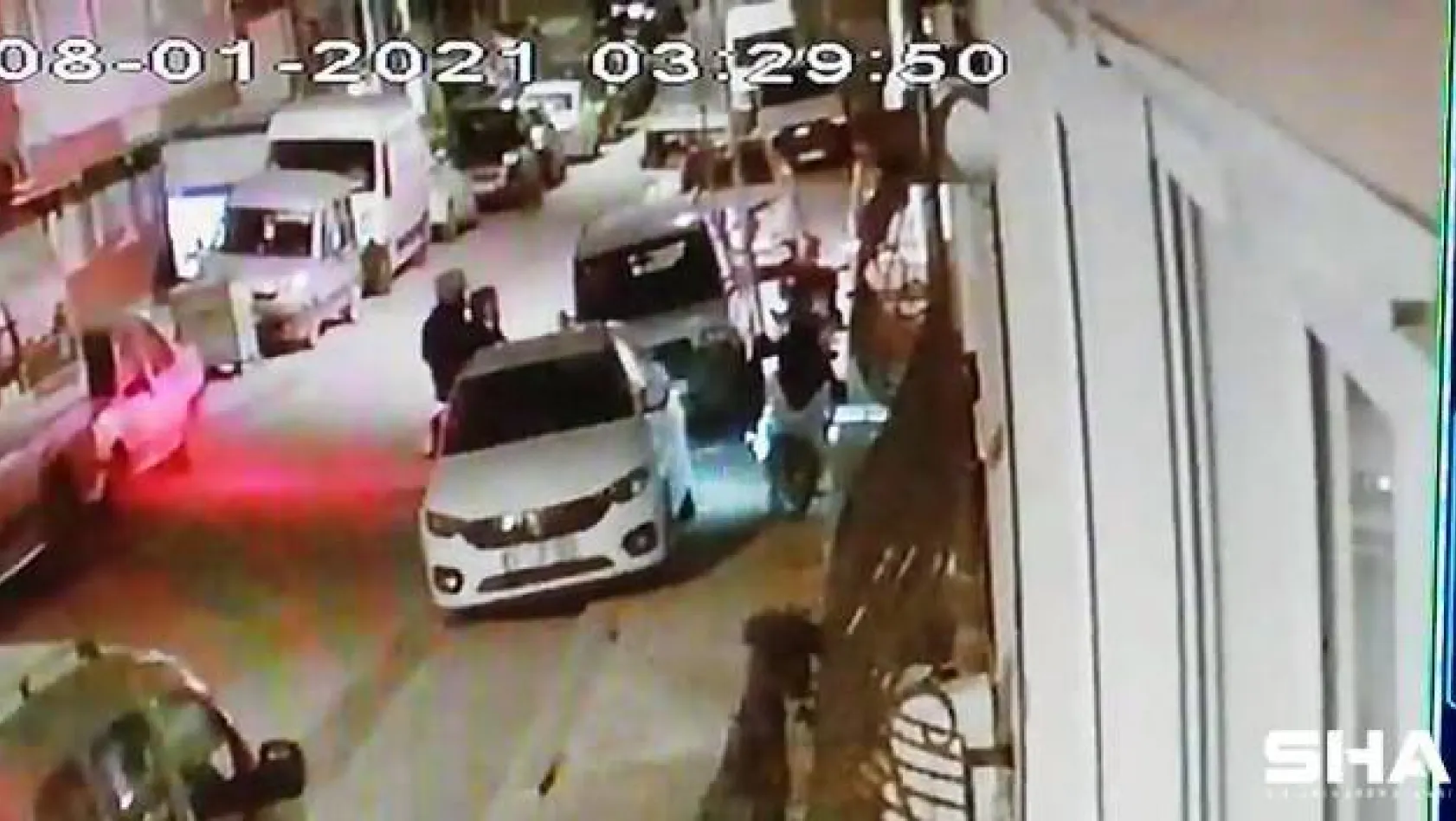 (Özel) Maltepe'de dakikalar içerisinde motosiklet hırsızlığı