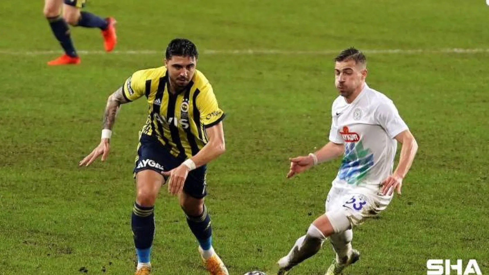 Süper Lig: Fenerbahçe: 1 - Çaykur Rizespor: 0 (İlk yarı)