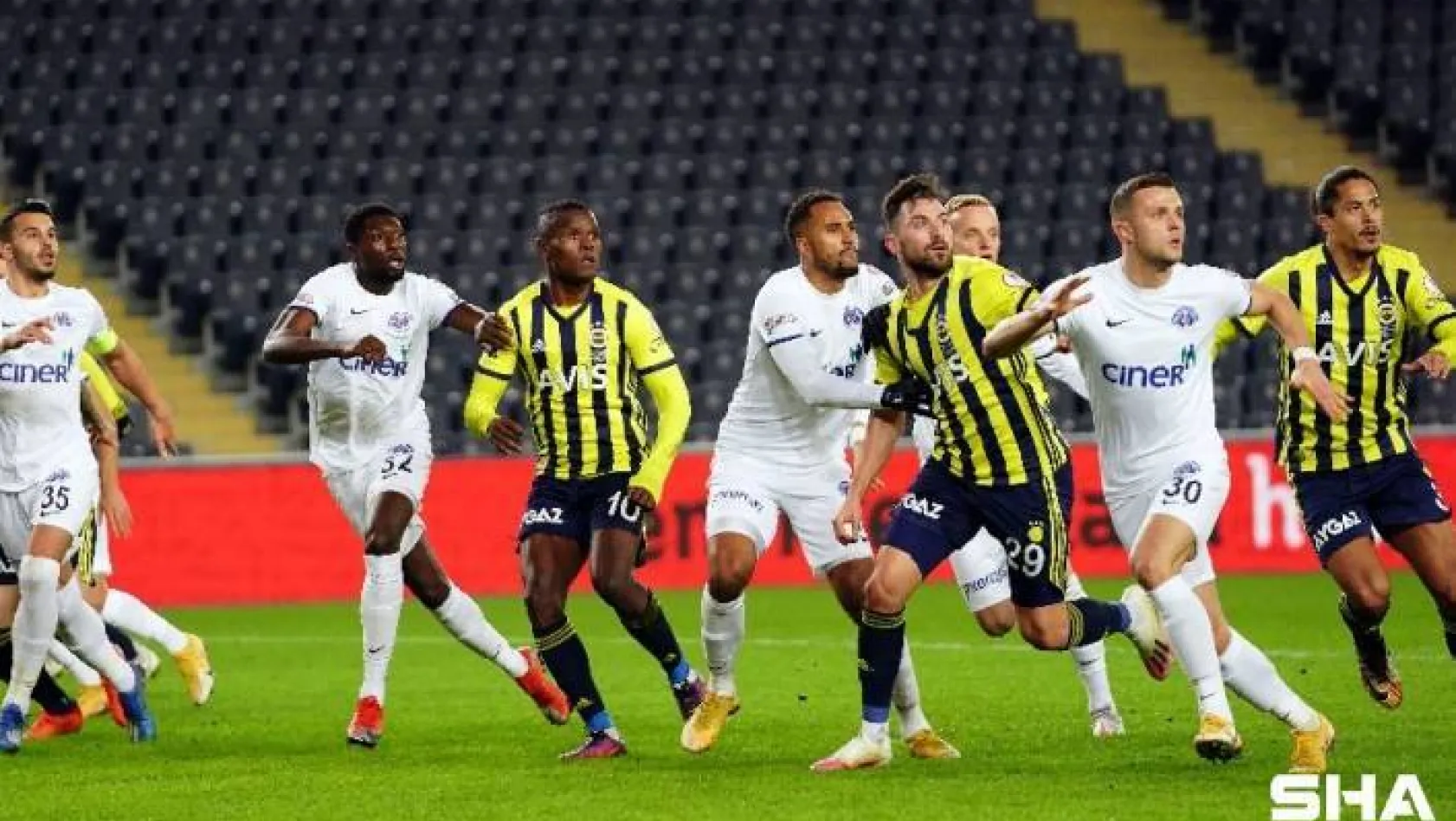 Ziraat Türkiye Kupası: Fenerbahçe: 0 - Kasımpaşa: 0 (İlk yarı)