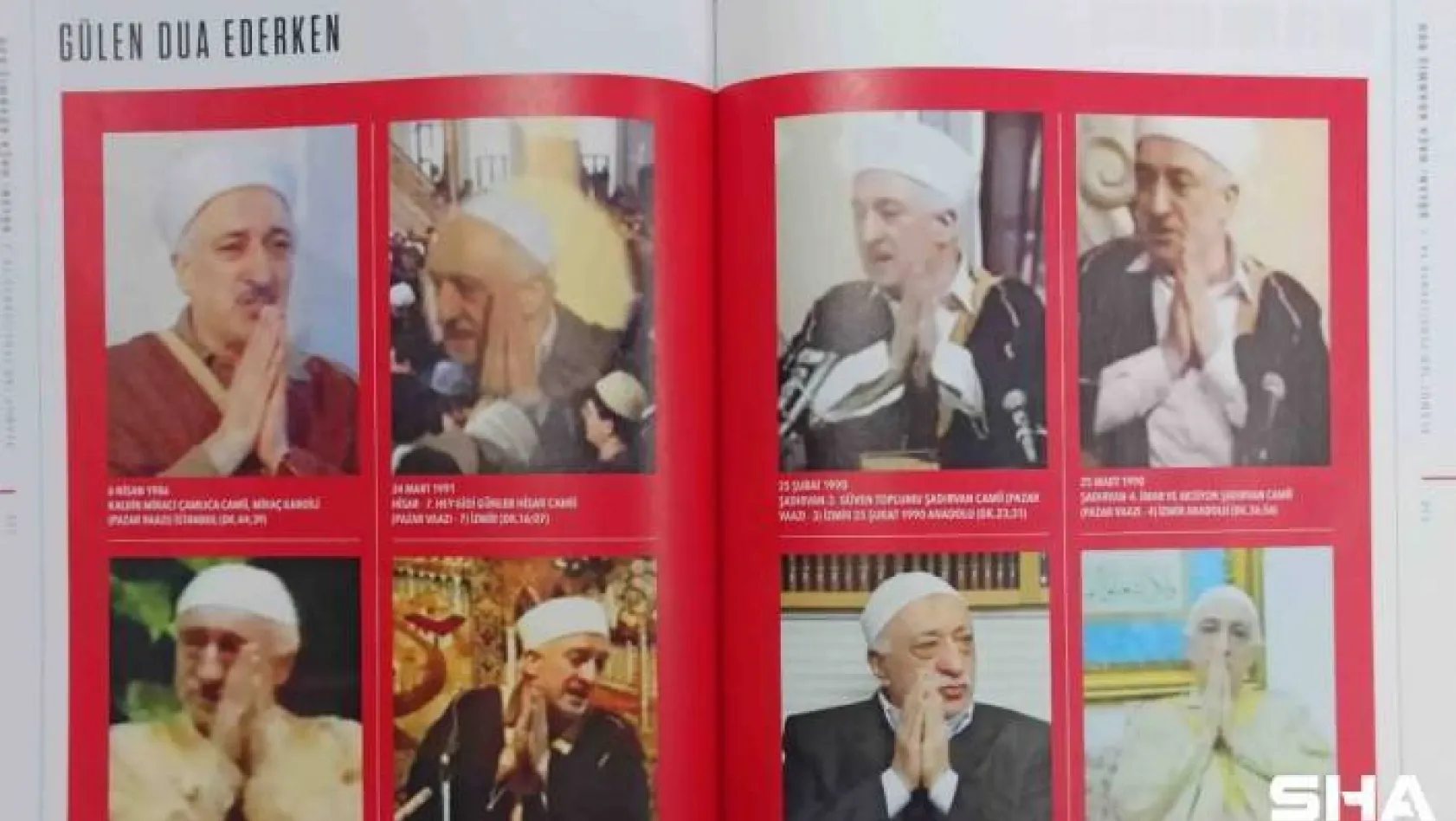 FETÖ Lideri Gülen'in el hareketleri ve figürlerinin Hristiyanlık ritüelleri ile benzerliği kitap oldu