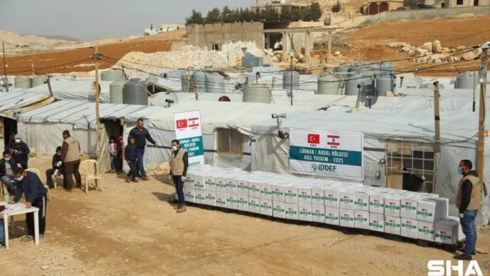 İDDEF, Lübnan'daki Suriyelilere yardım elini uzattı