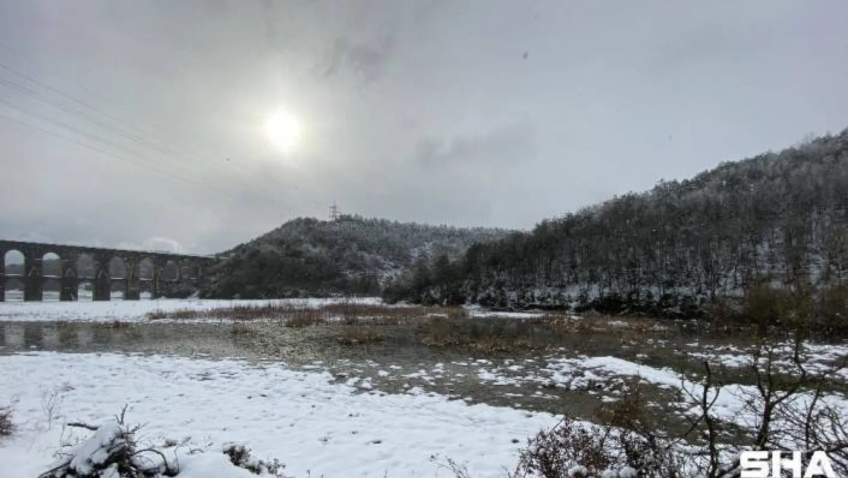 Kar yağışı sonrası Alibey Barajı doluluk oranı yüzde 50'yi geçti