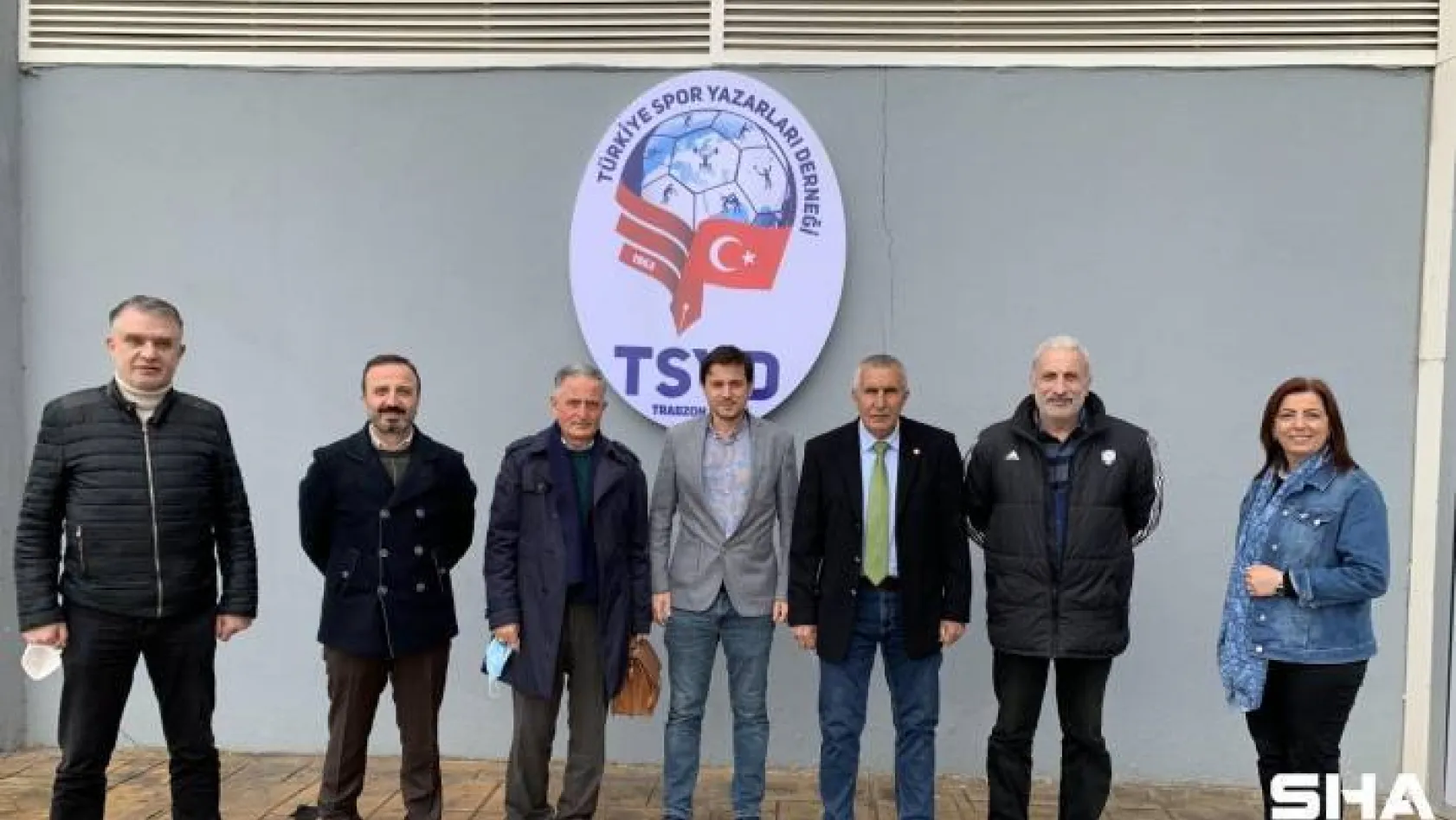 Amatör Futbolcular Federasyonu'ndan TSYD Trabzon Şubesi'ne ziyaret
