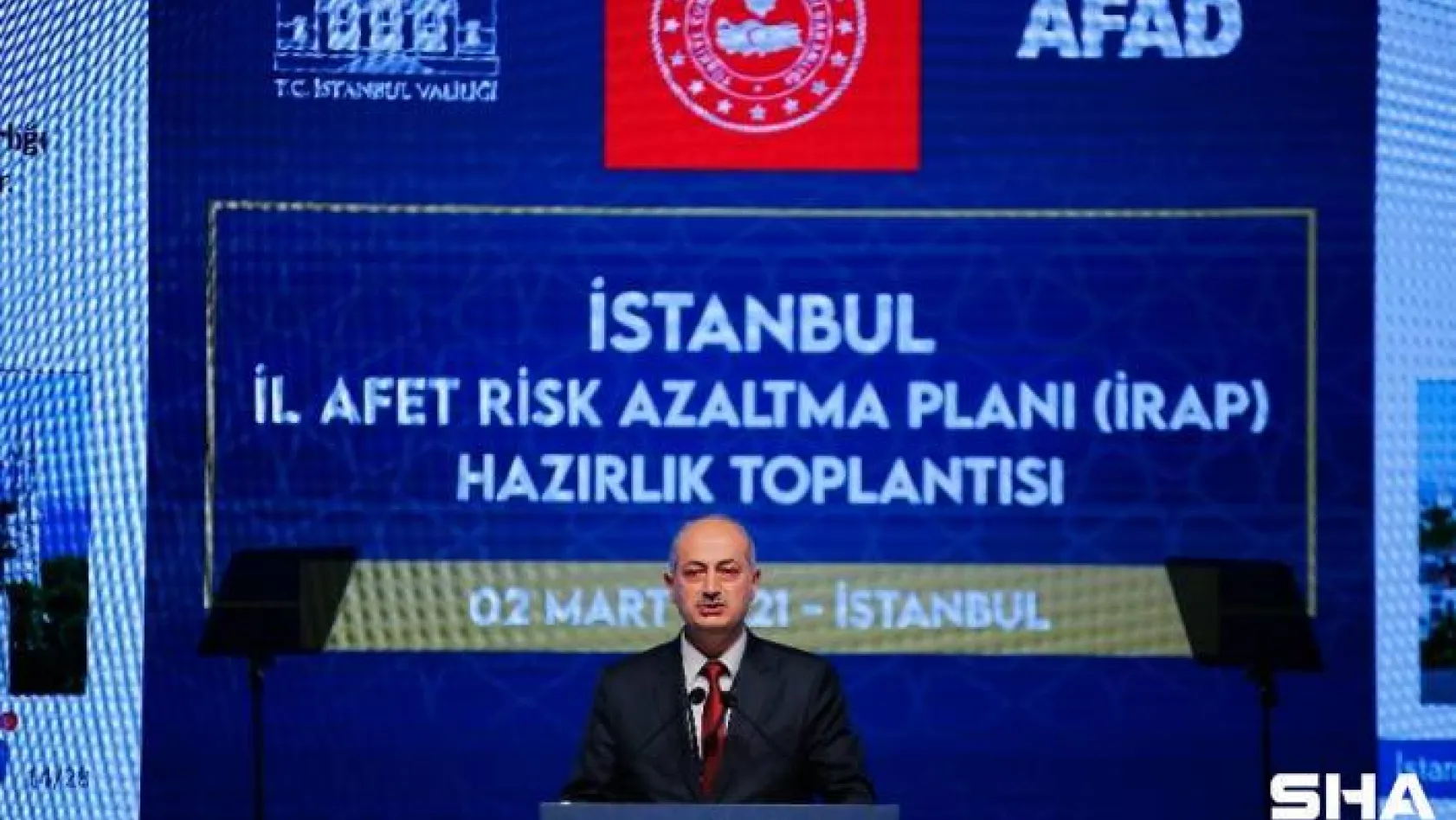 'İstanbul İl Afet Risk Azaltma Planı' hazırlık toplantısı düzenlendi