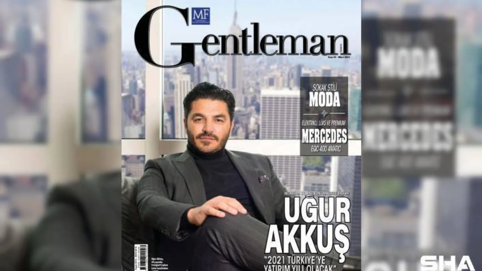 Türk iş adamı İtalyan dergisine kapak oldu