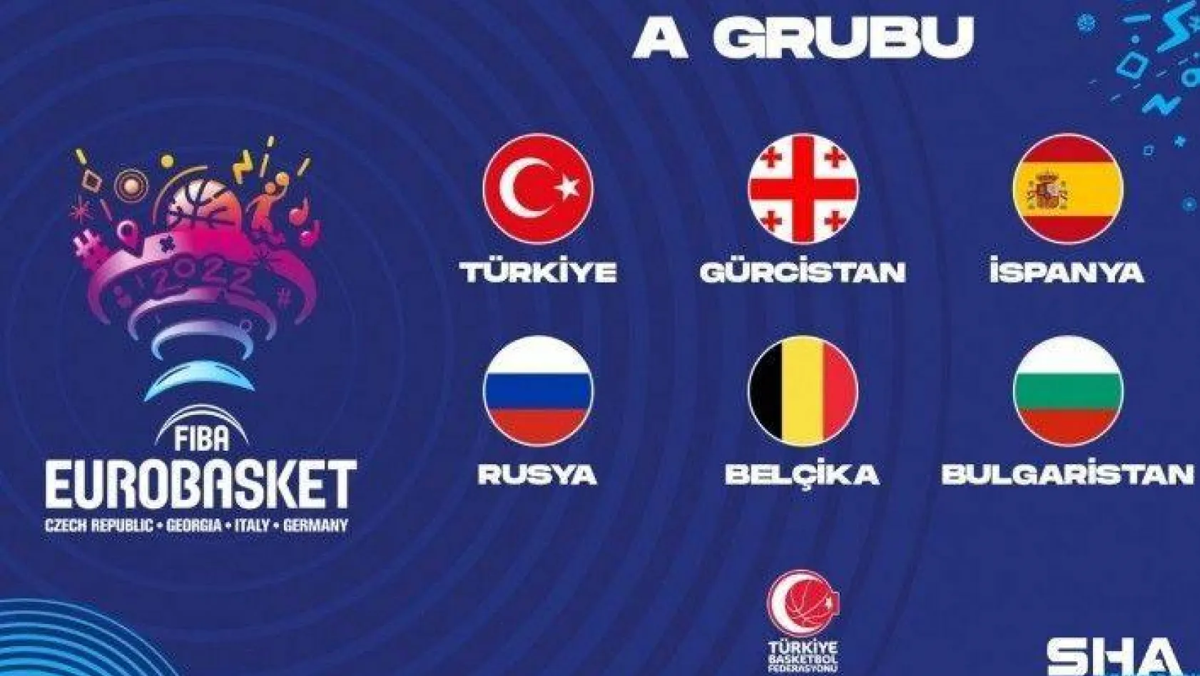 12 Dev Adam'ın 2022 Avrupa Şampiyonası maç takvimi belli oldu