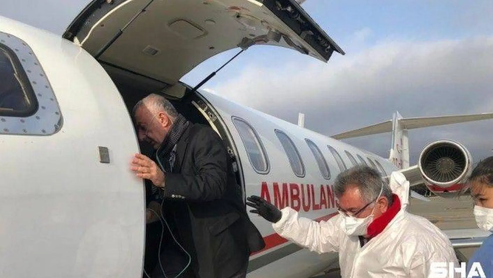 Ambulans uçak, Türk iş adamı için havalandı