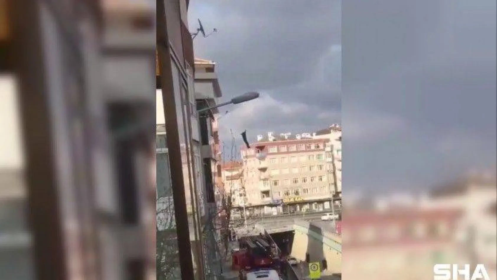 Avcılar'da bir kişi 5 katlı binadan atladı